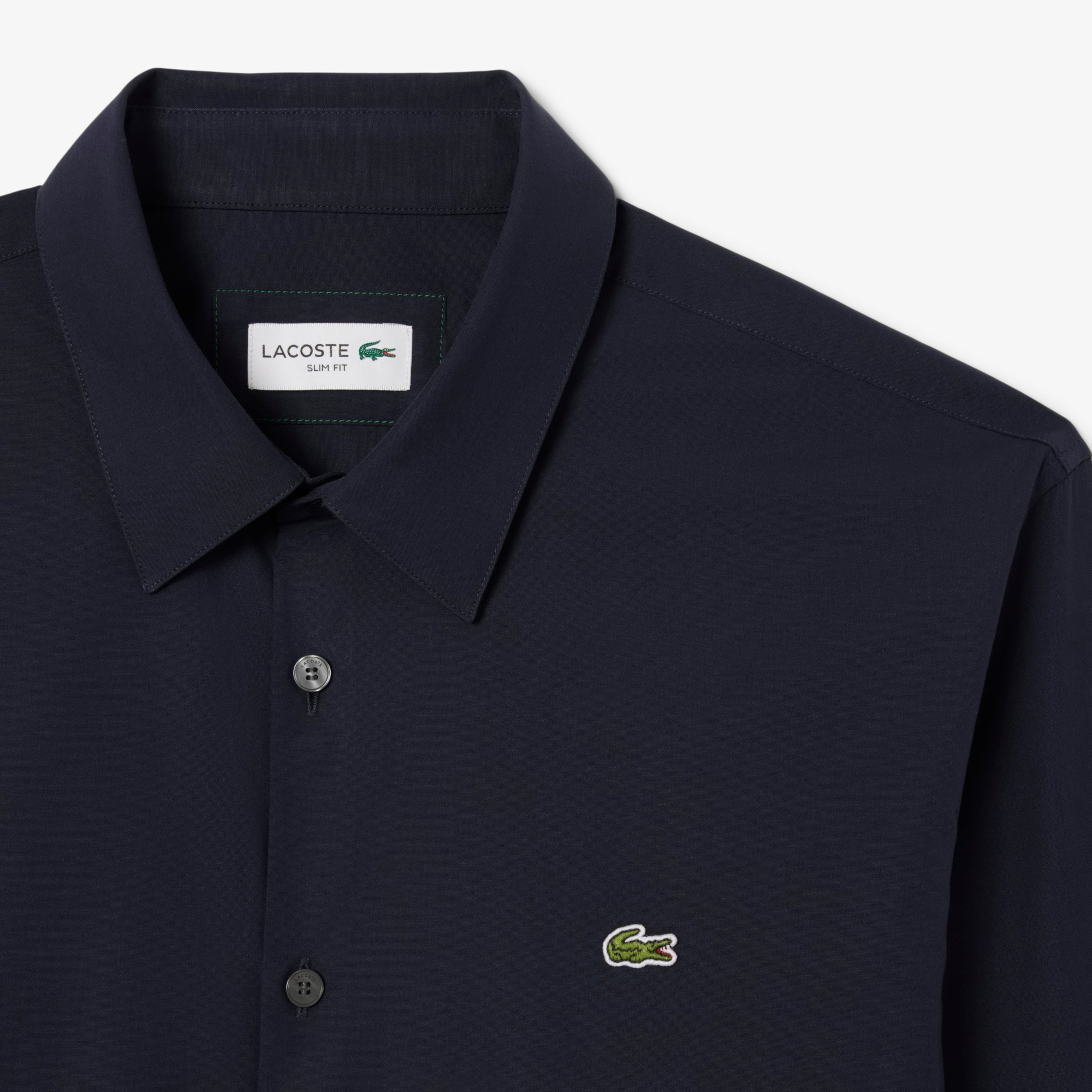 Slim Fit Stretch Poplin Shirt image number 4