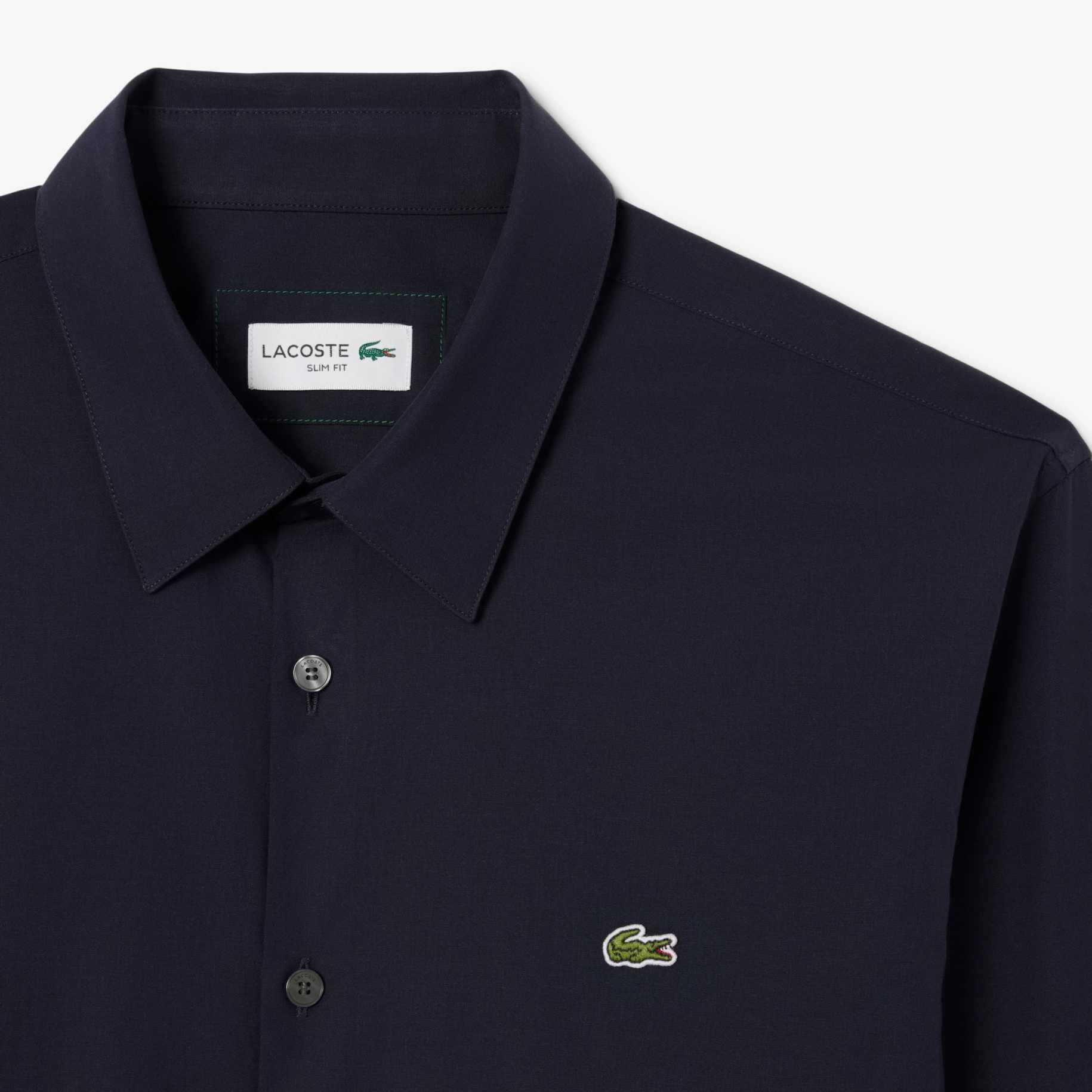 Slim Fit Stretch Poplin Shirt image number 4
