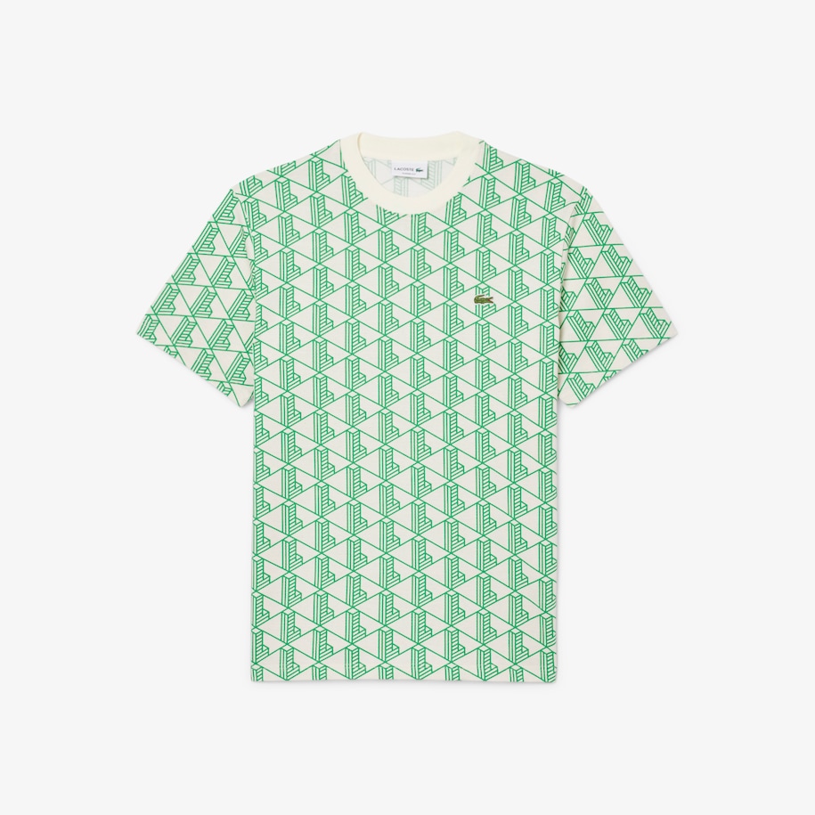 Cotton Jersey Monogram T-shirt image number 3