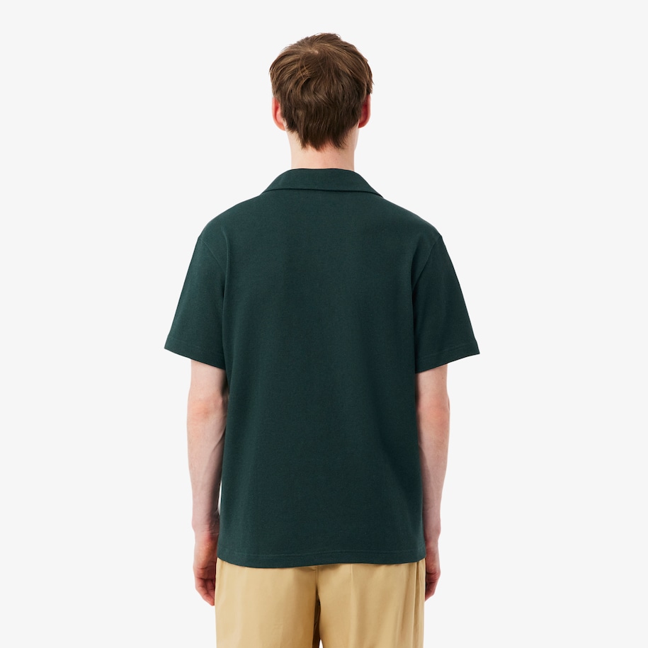 Classic Fit Cotton-Linen Polo Shirt image number 2