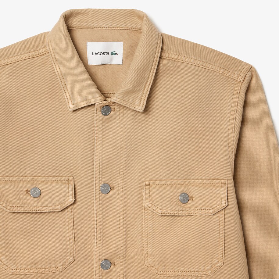 Oversized Denim Overshirt image number 1