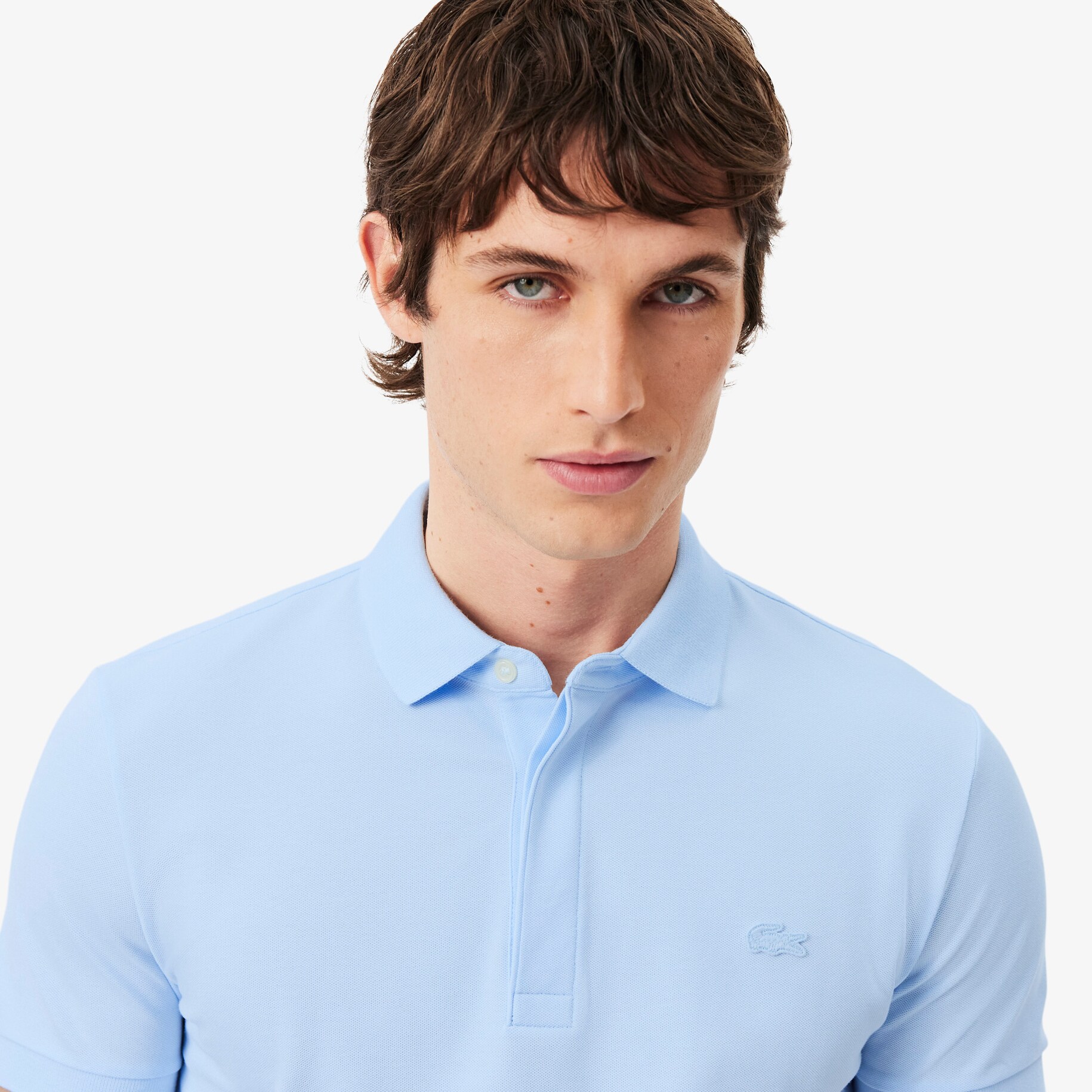 Regular Fit Paris Stretch Piqu&eacute; Polo Shirt image number 1