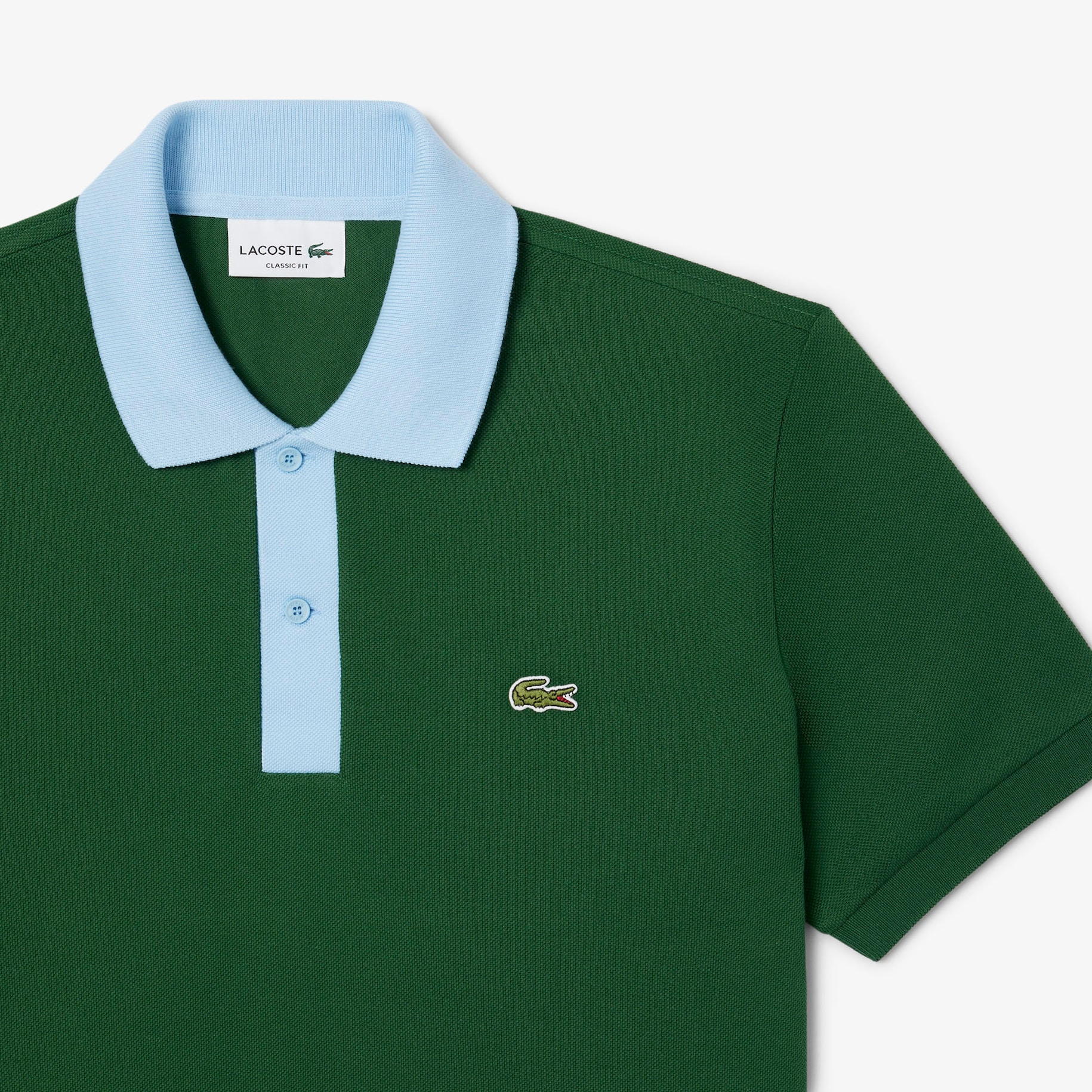 Classic Fit Contrast Collar L.12.12 Polo Shirt image number 4
