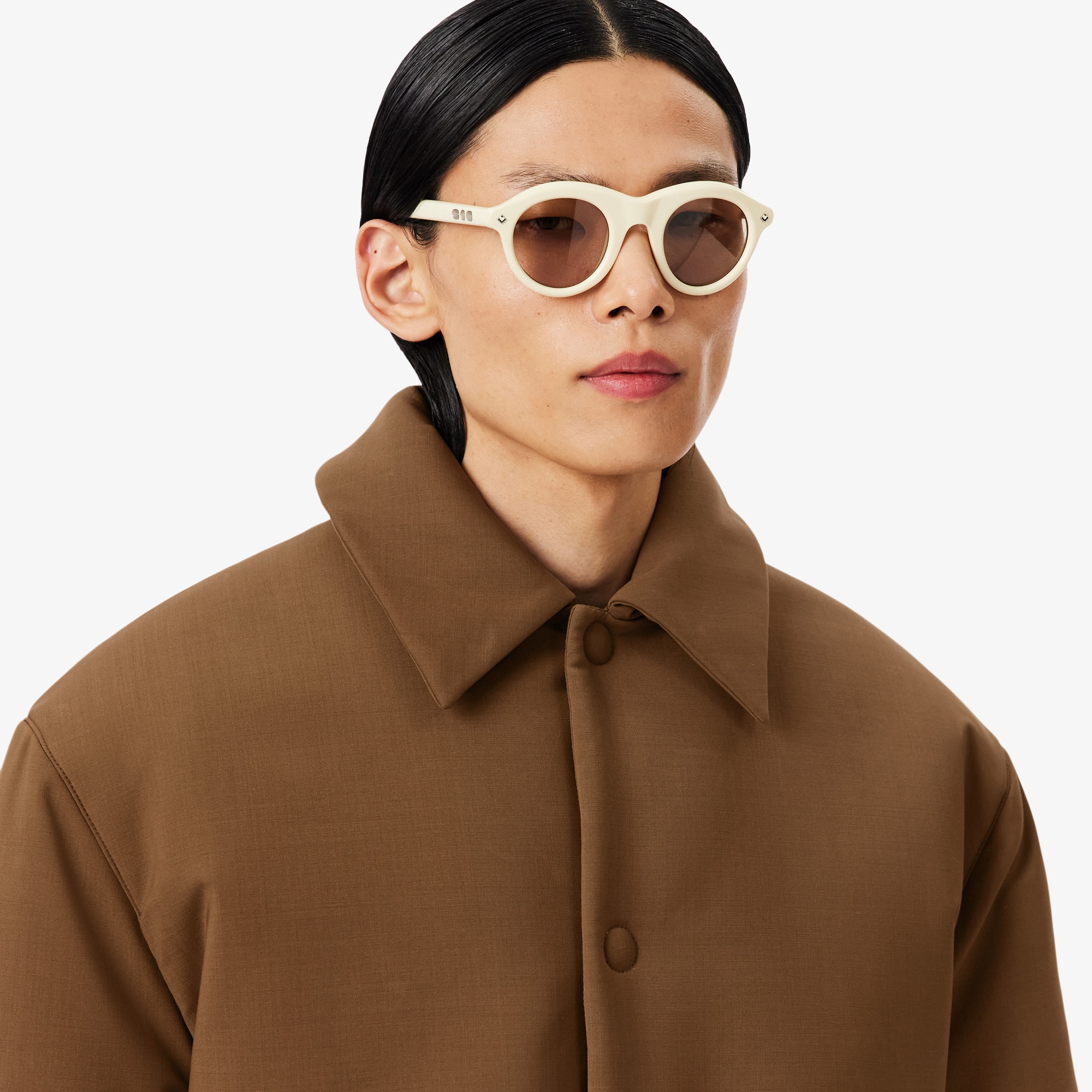 Runway Padded Wool Blend Jacket image number 1