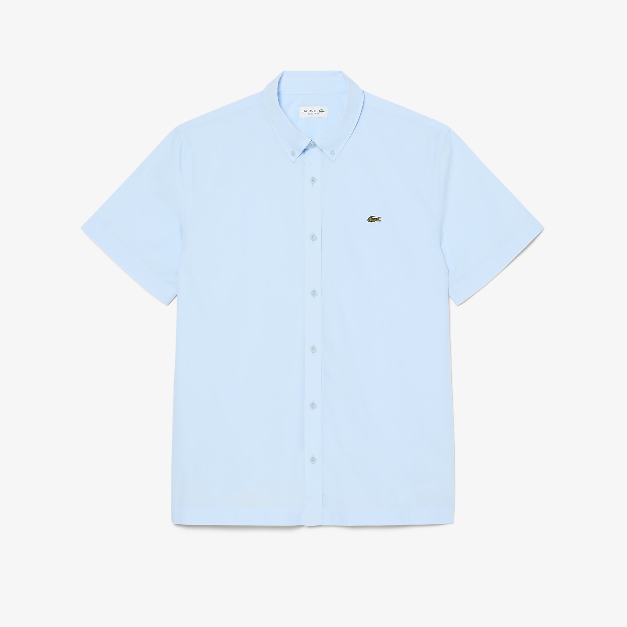 Regular Fit Short Sleeved Poplin Shirt image number 3