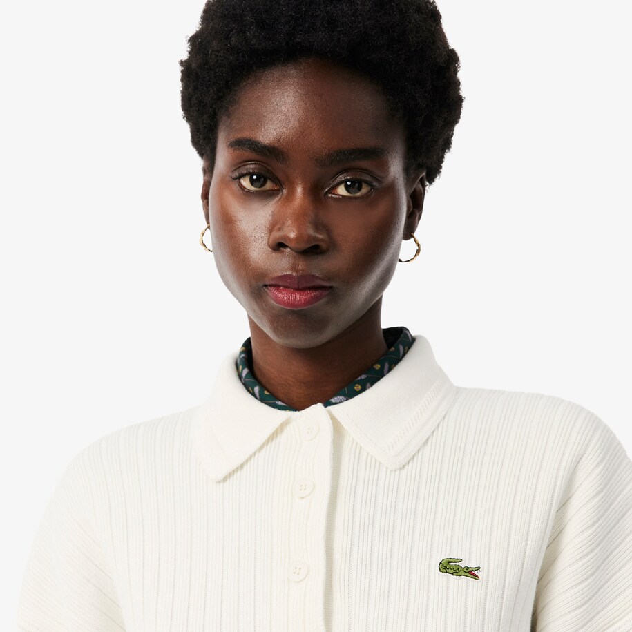 French Made Polo Collar Sweater image number 1