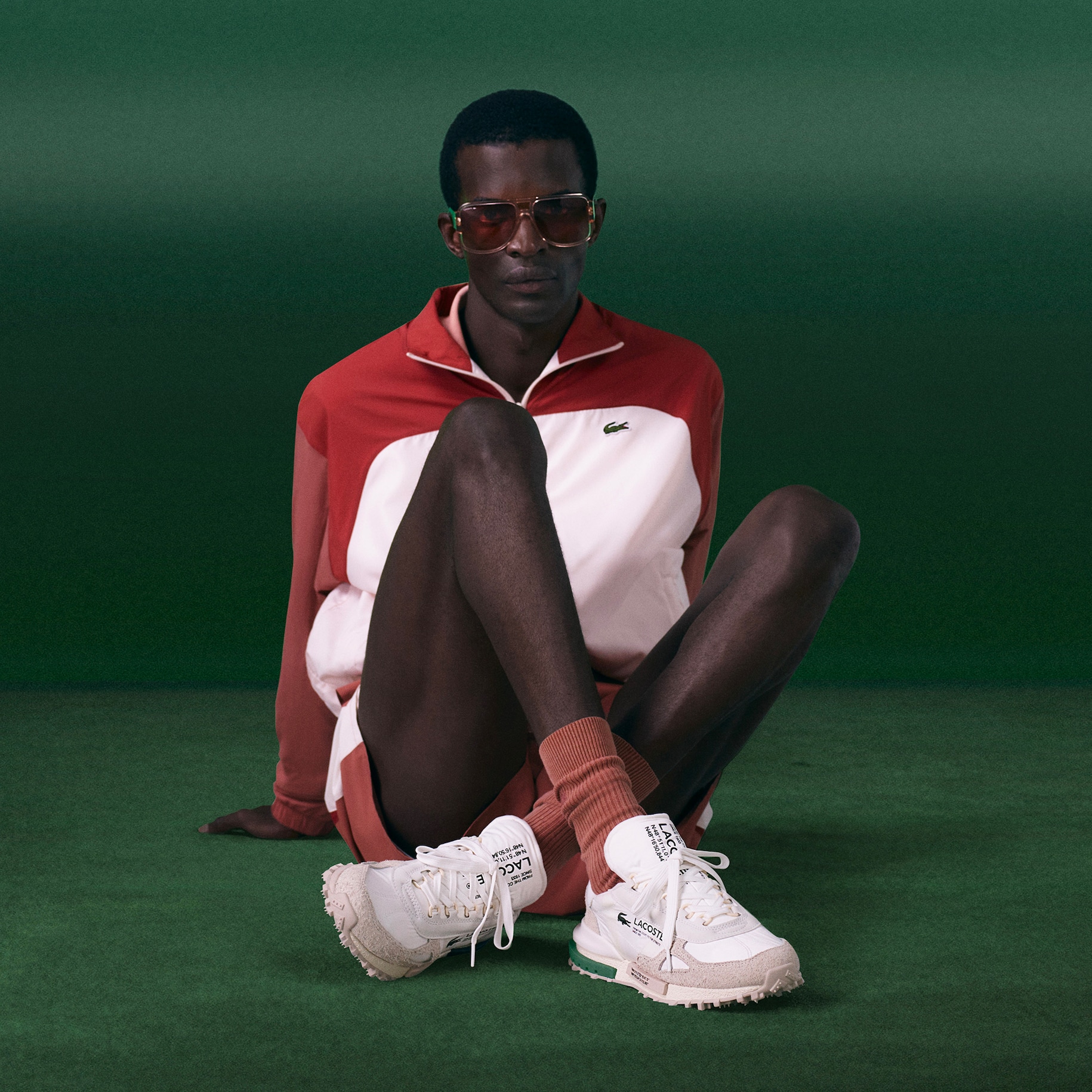 Men's Elite Active Branded Textile Trainers image number 6