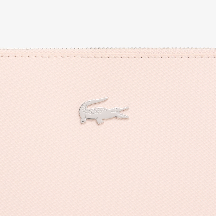 Anna Coated Piqu&eacute; Canvas Pouch image number 4