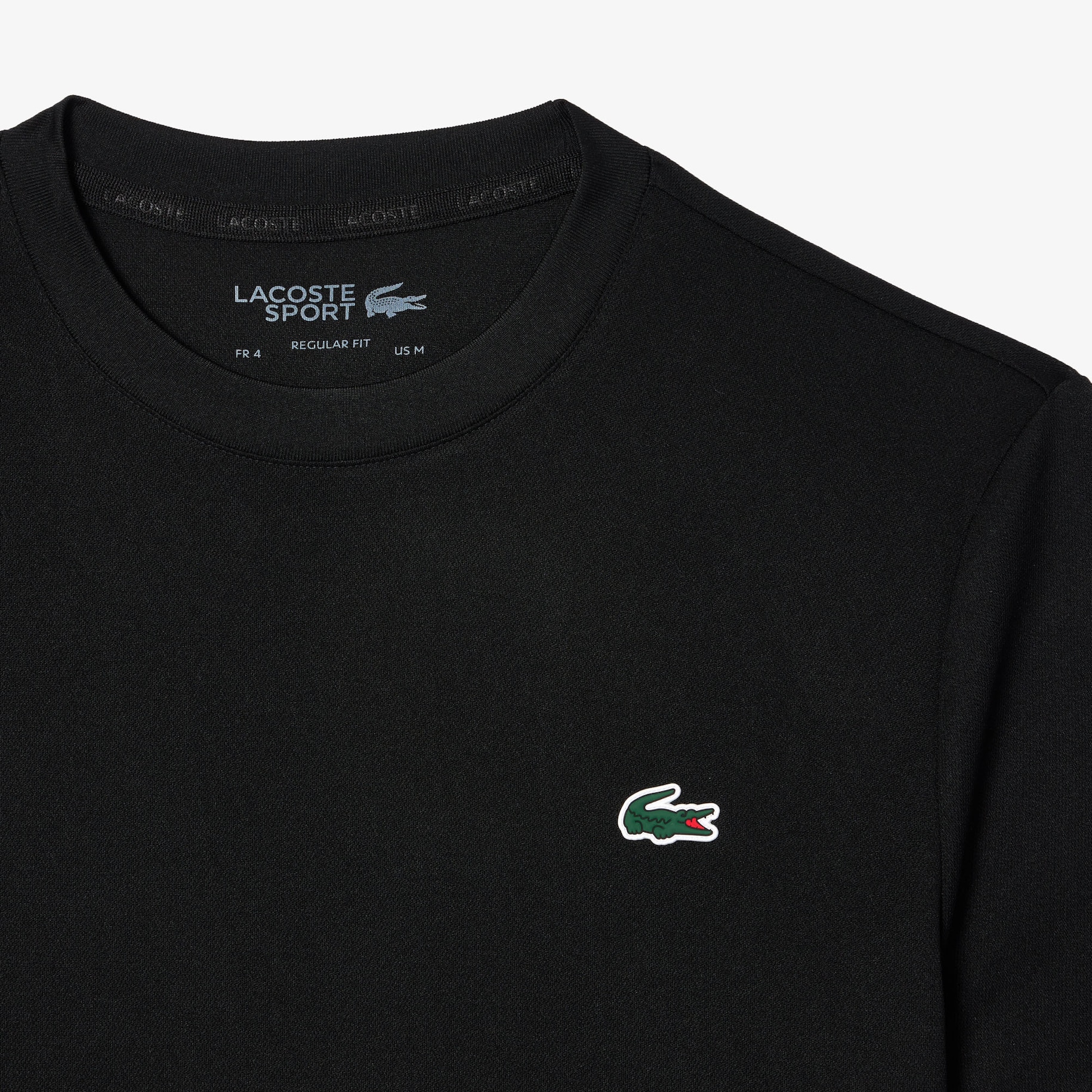 Slim Fit Breathable Piqué Sport T-shirt image number 5