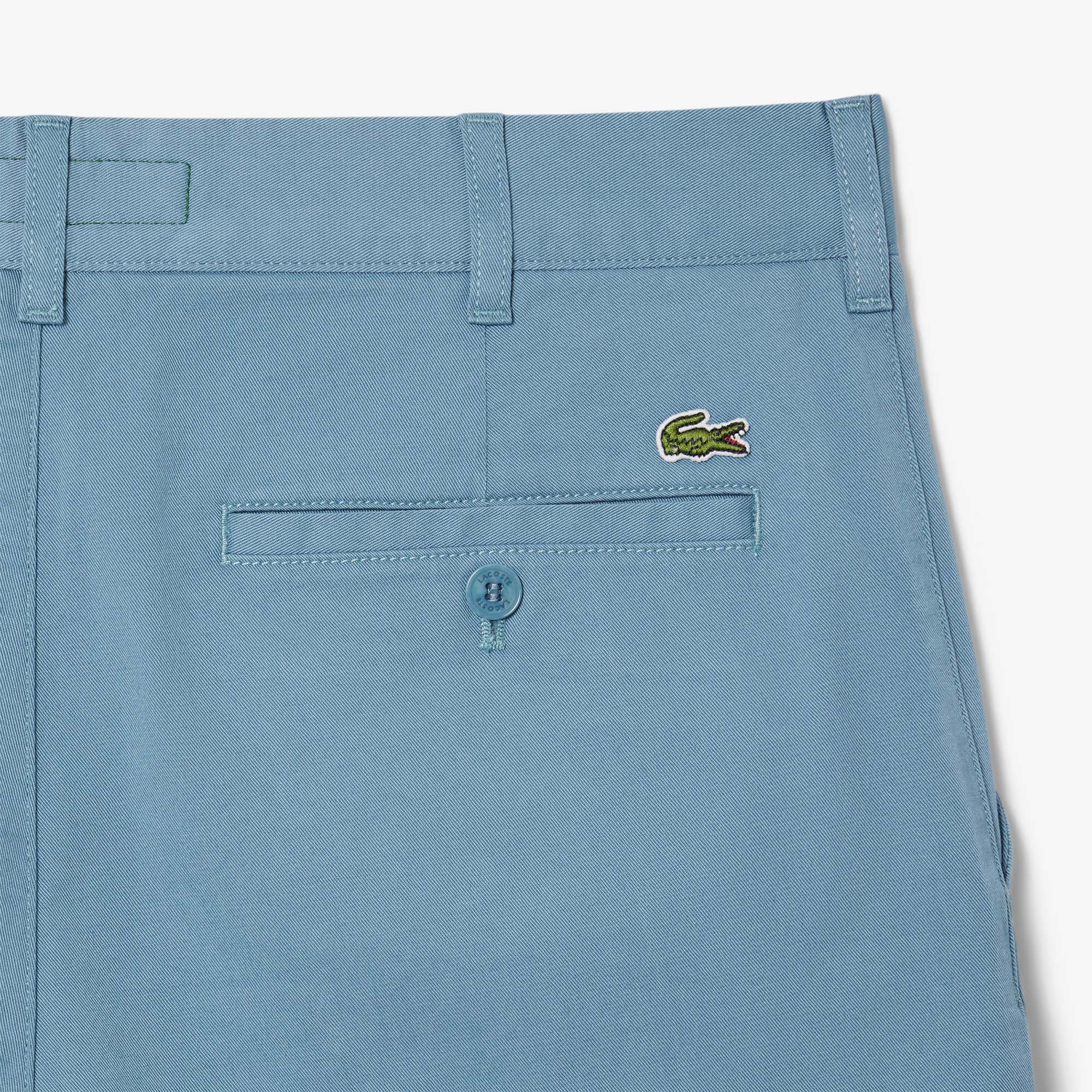 Slim Fit Stretch Cotton Chino Shorts image number 5