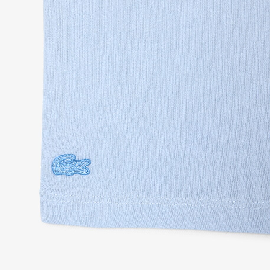 Badge Accent Cotton T-shirt image number 6