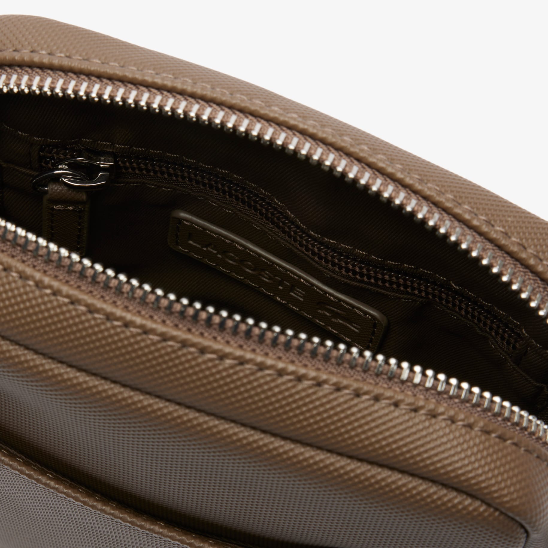 Men's Classic Piqu&eacute; Effect Vertical Satchel image number 3