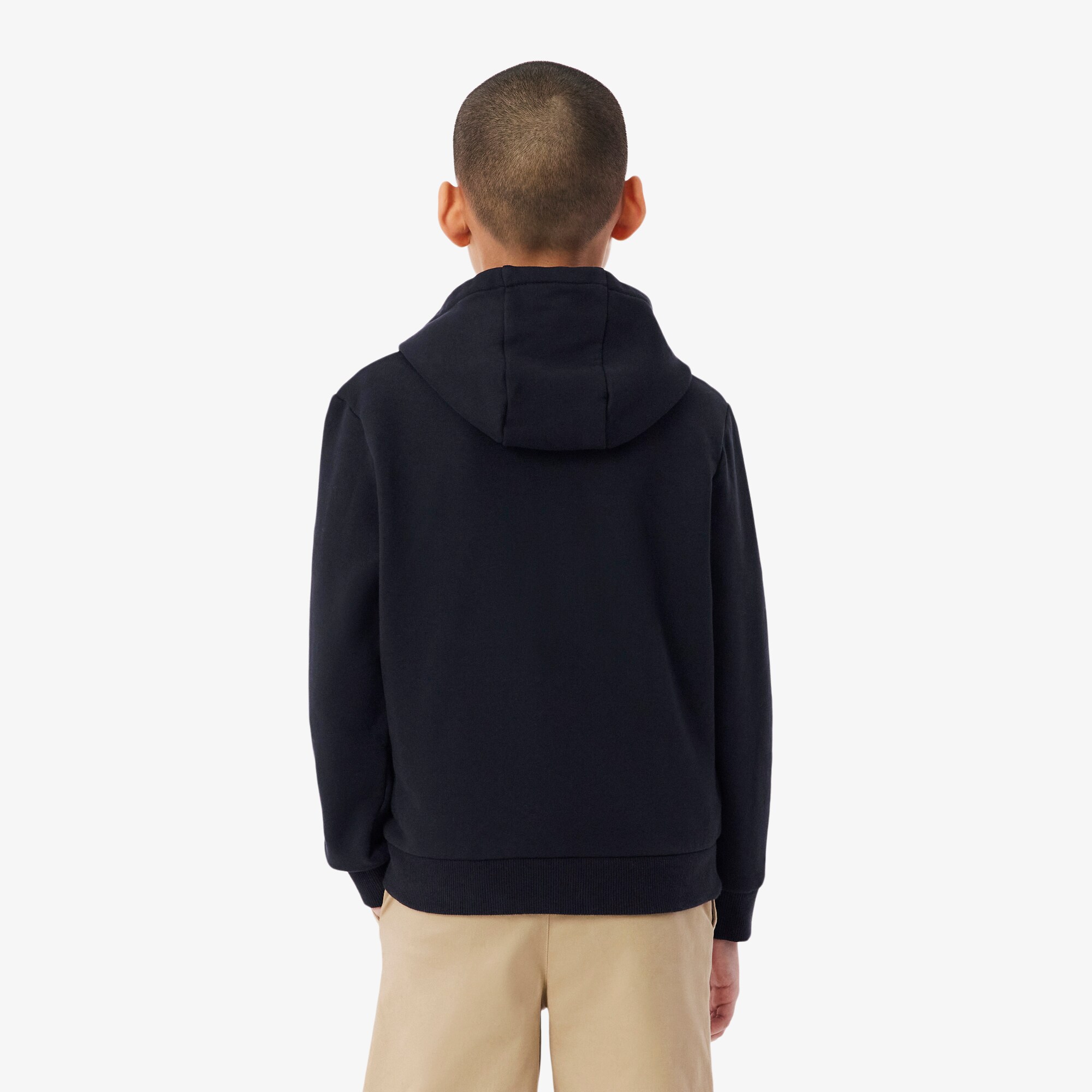 Colour-Block Zipped Hoodie image number 2