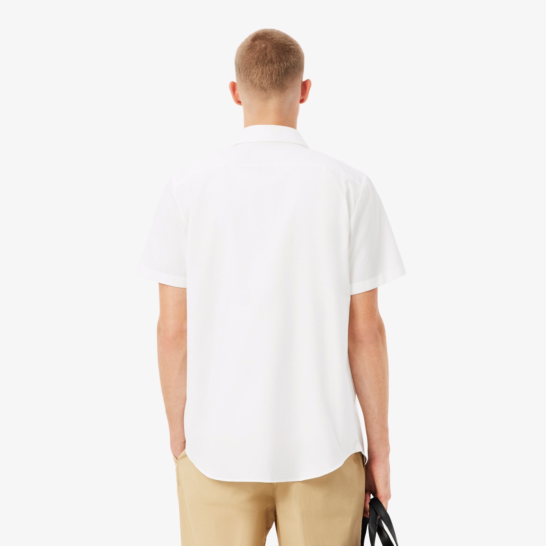 Men's Regular Fit Solid Cotton Shirt image number 2