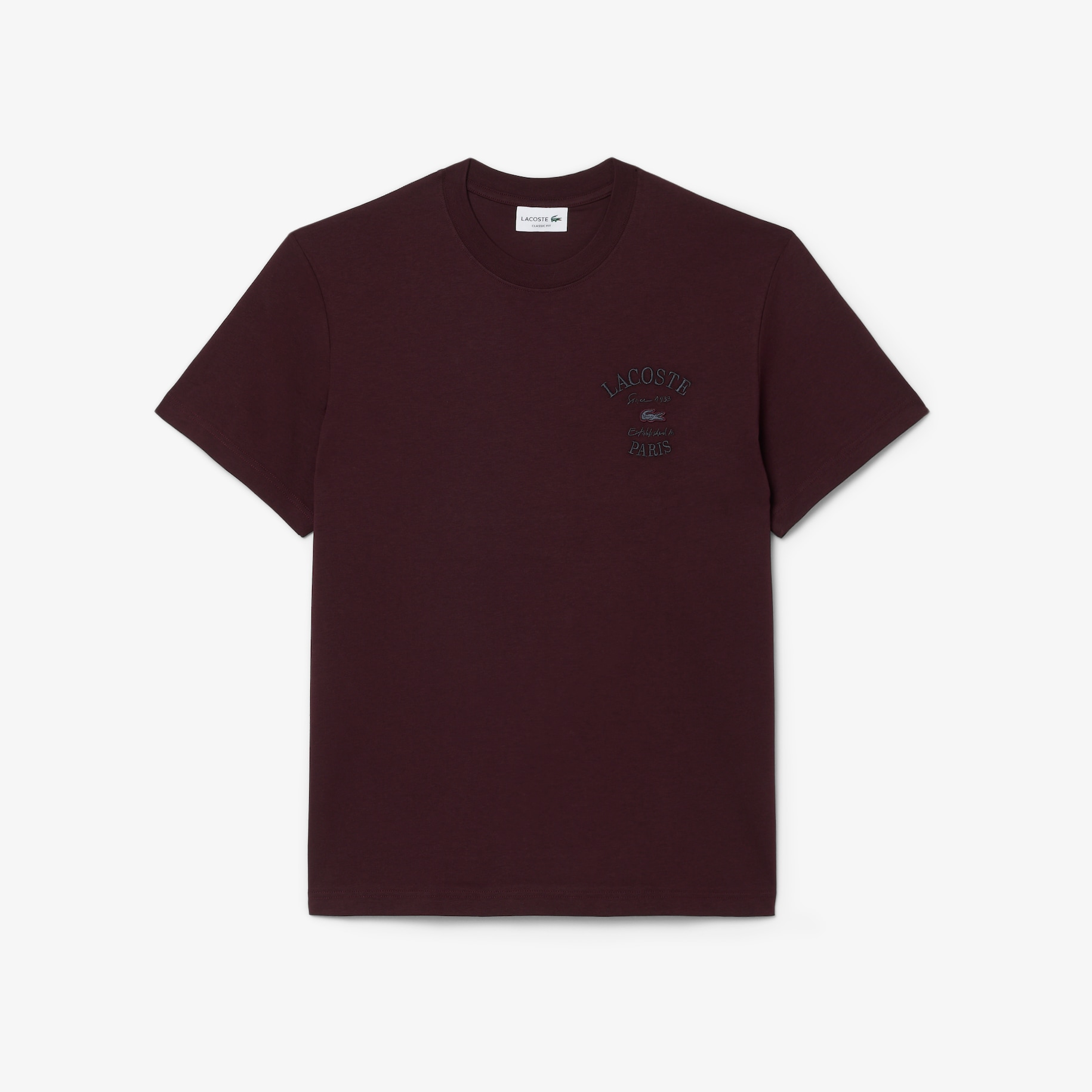 Embroidery Accent Cotton Jersey T-shirt image number 0
