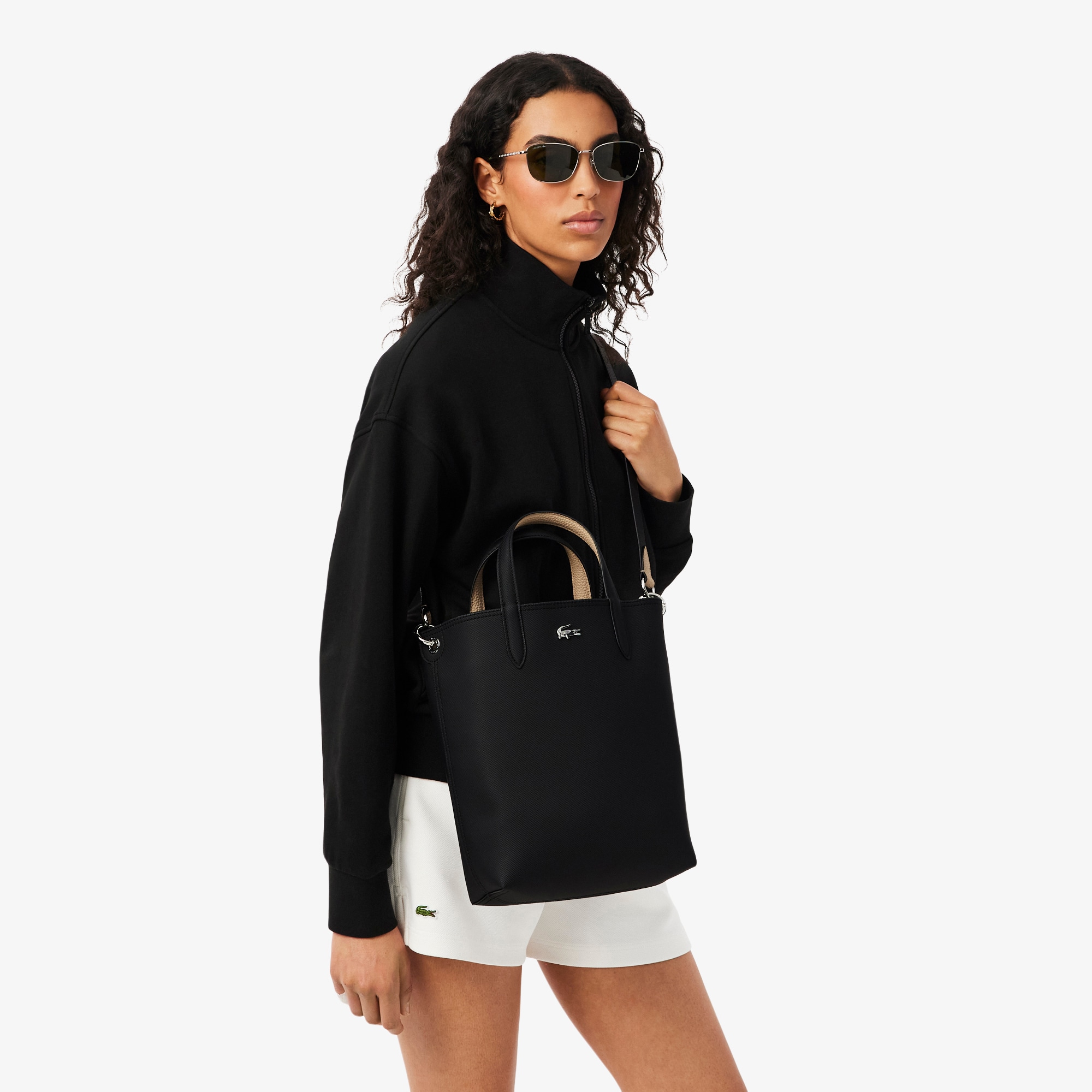 Women's Anna Reversible Coated Canvas Tote Bag image number 10