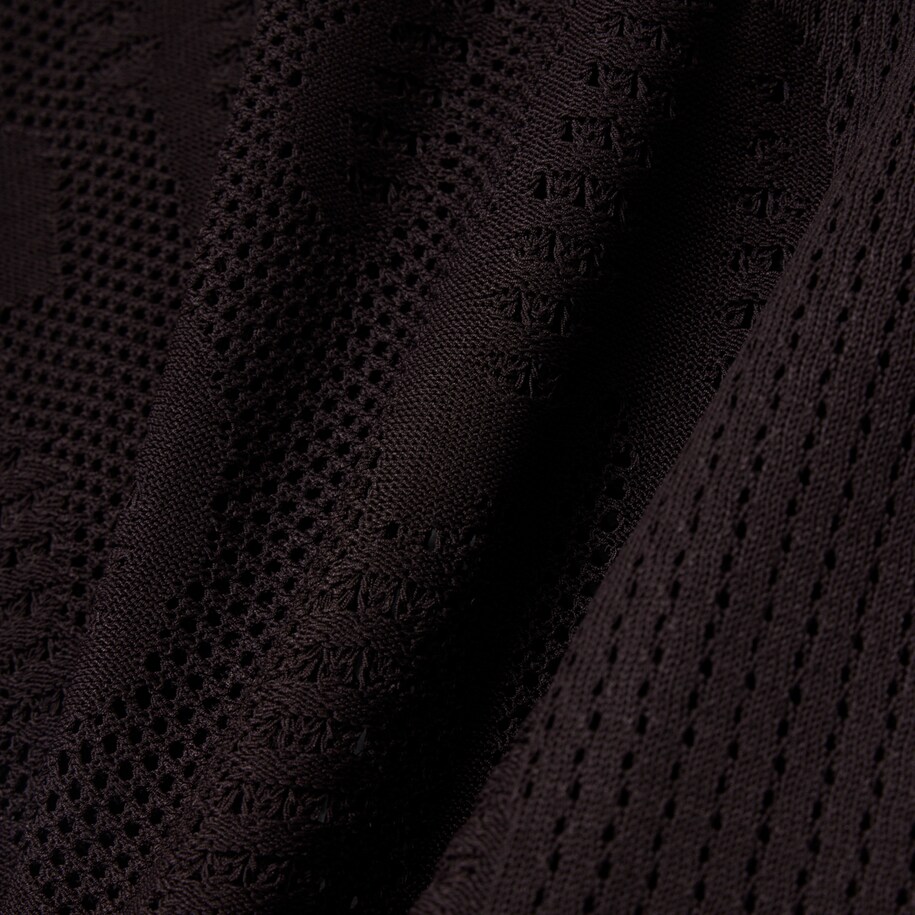 Relaxed Fit Short Sleeved Printed Sweater image number 2