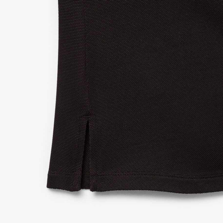 Slim Fit Long Sleeved Piqu&eacute; Polo Shirt image number 6
