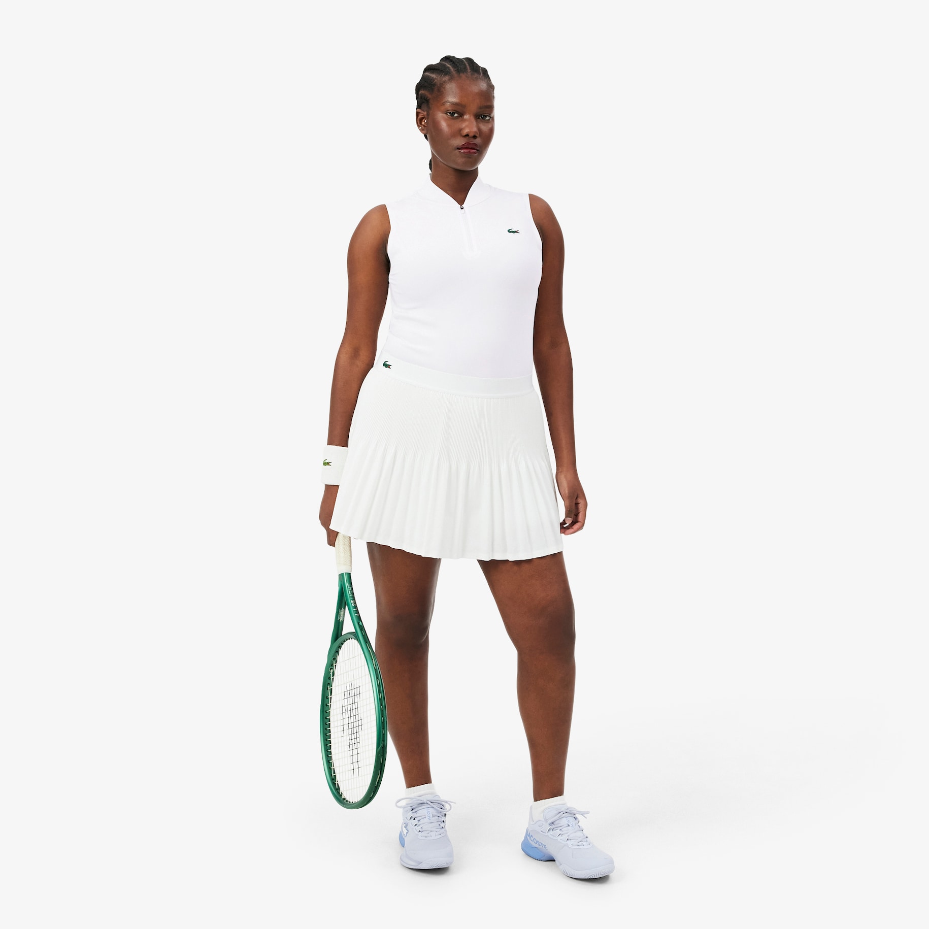 Sleeveless Ultra Dry Stretch Tennis Polo Shirt image number 8