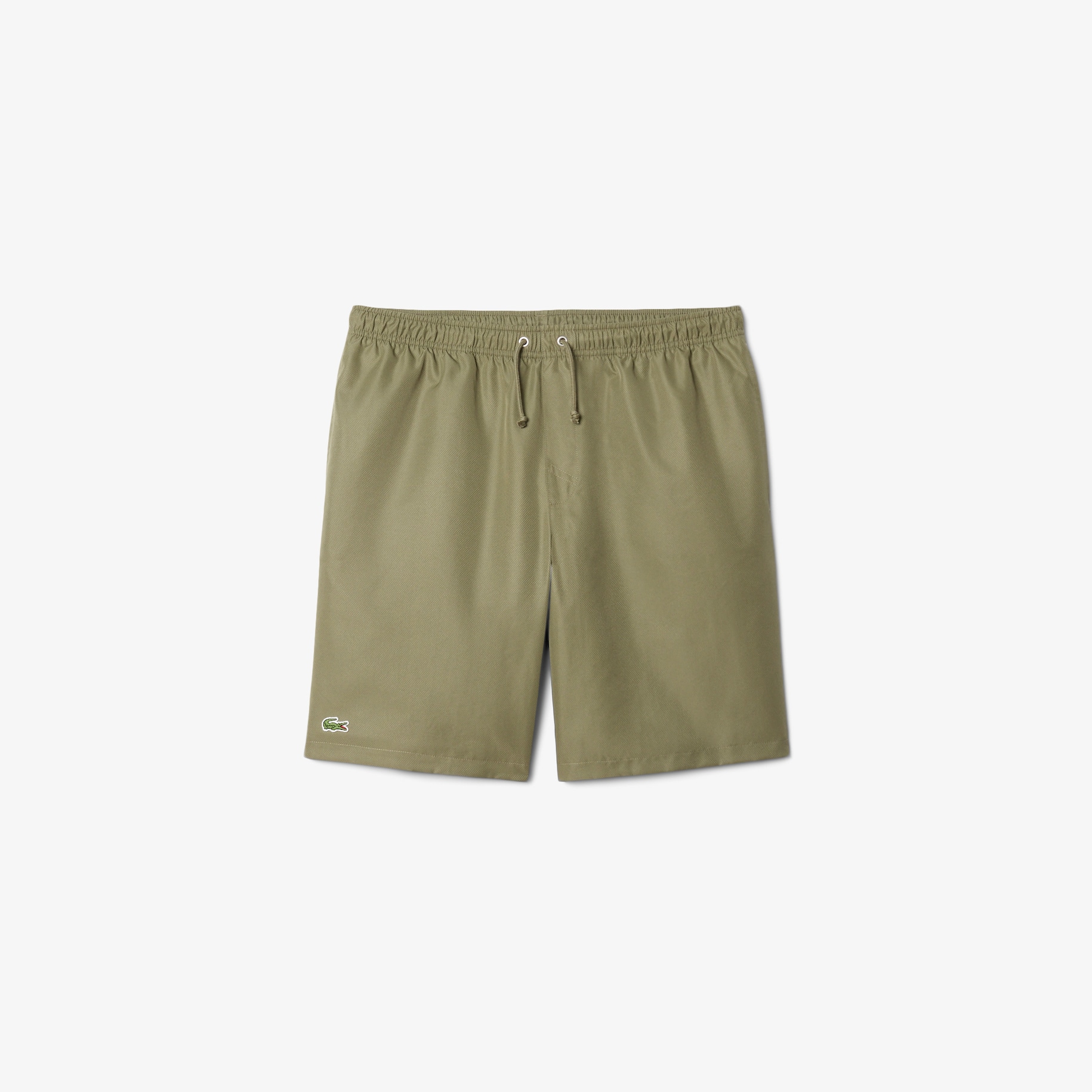 Men's Lacoste SPORT tennis shorts in solid diamond weave taffeta image number 3