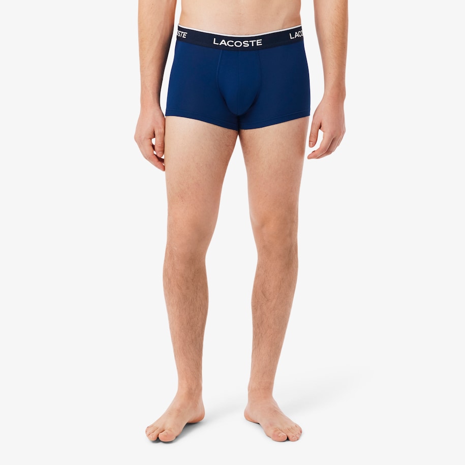 3-Pack Stretch Cotton Trunks image number 1