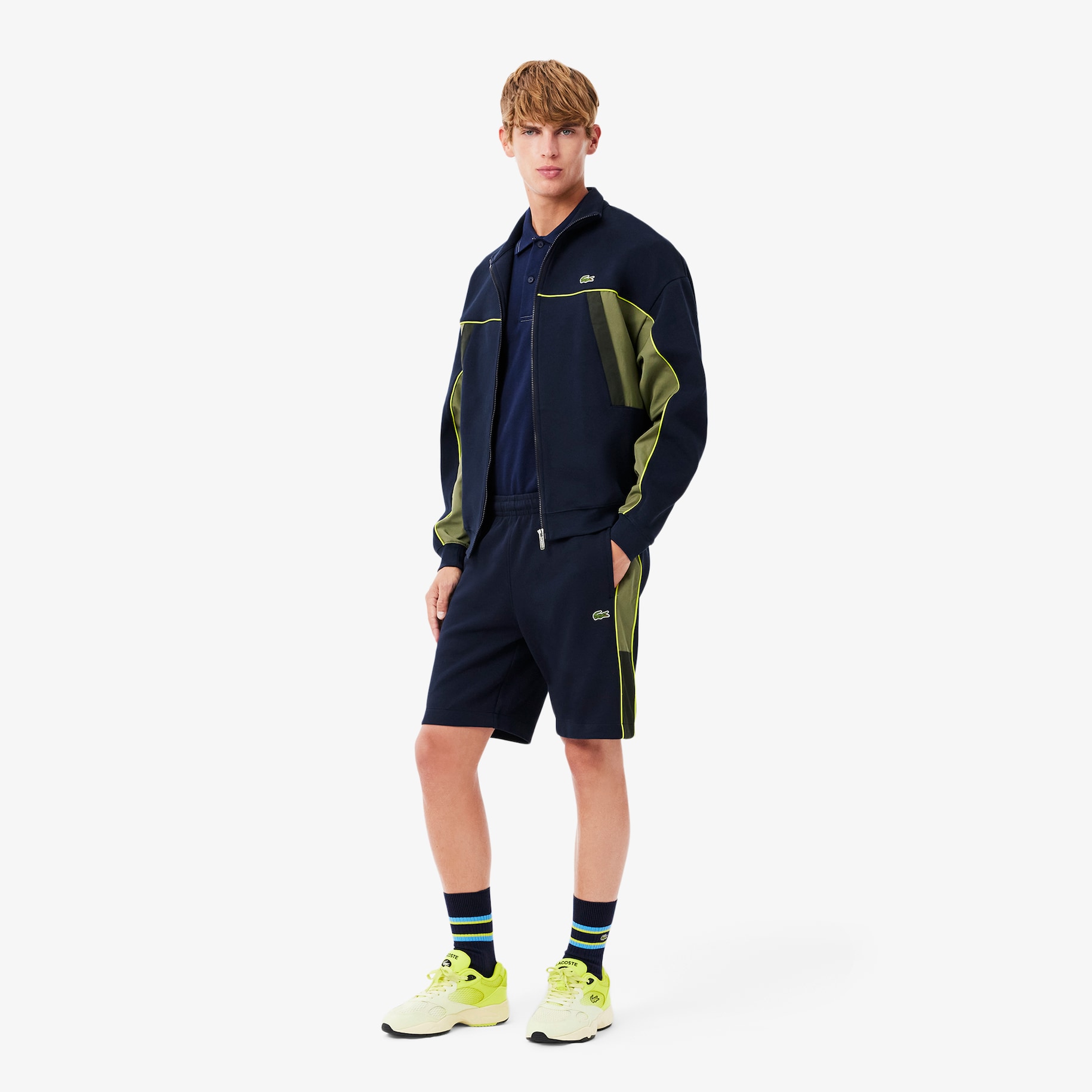 Double-Face Piqué Shorts image number 0