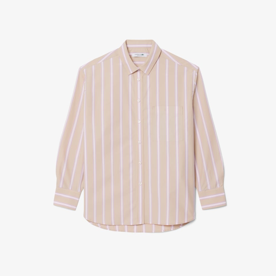 Oversized Cotton Poplin Shirt image number 3
