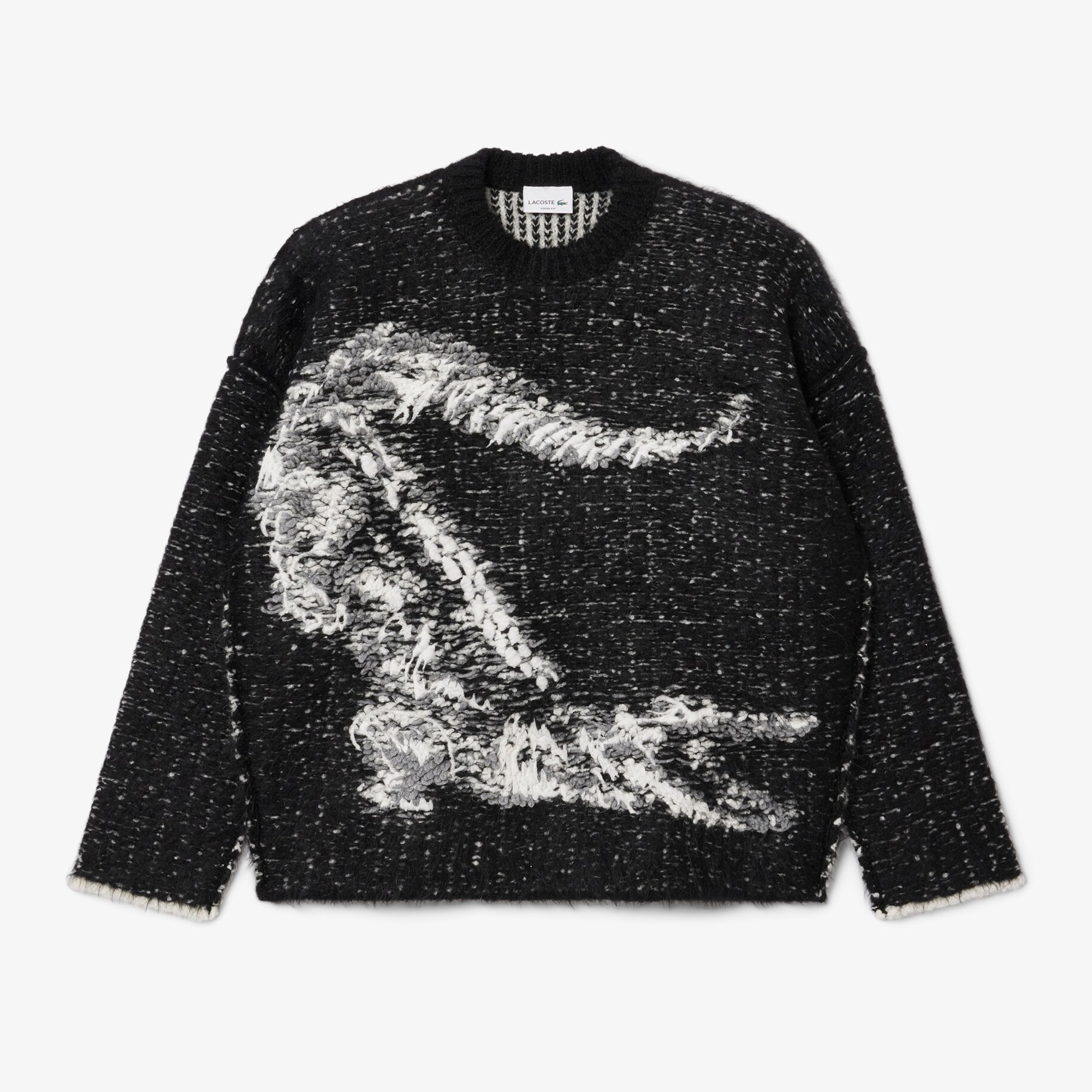 FW24 Runway Oversize Embroidered Sweater image number 3