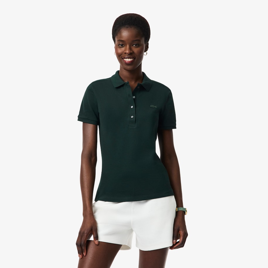 L.12.D Slim Fit Stretch Mini Piqu&eacute; Polo Shirt image number 0