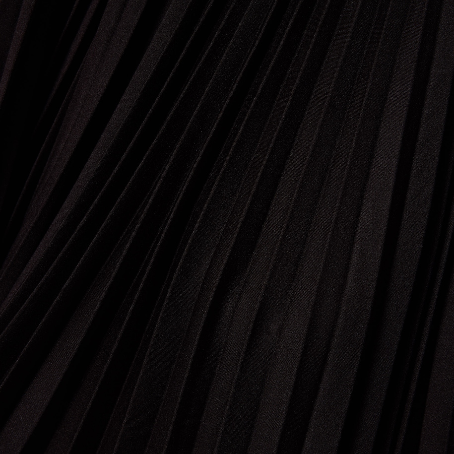 Long Pleated Elasticated Waist Skirt image number 5