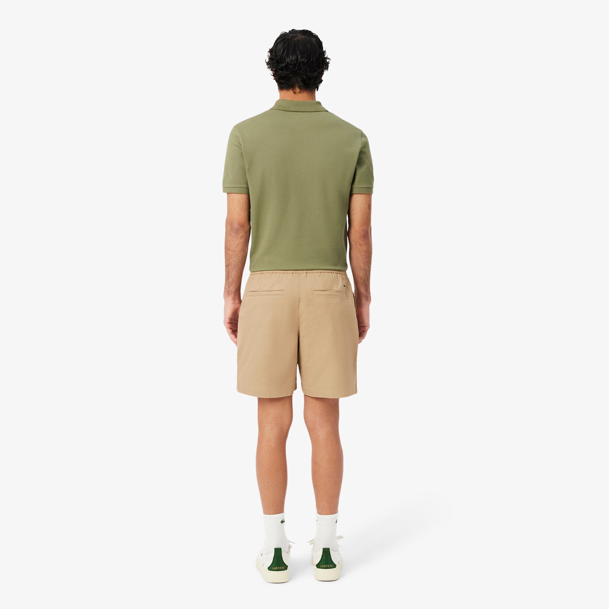 Regular Fit Stretch Cotton Shorts image number 2