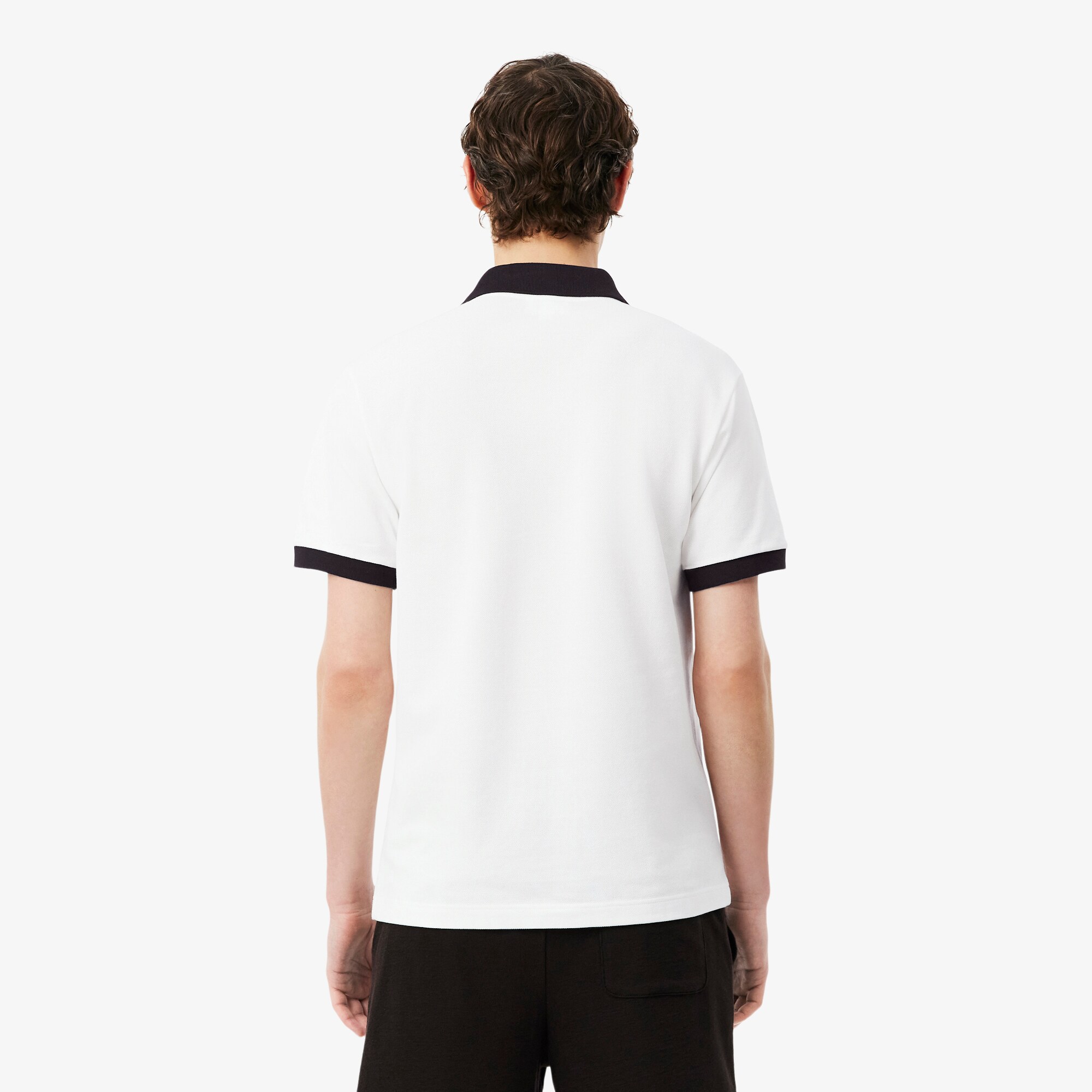 Classic Fit Contrast Rib Polo Shirt image number 2
