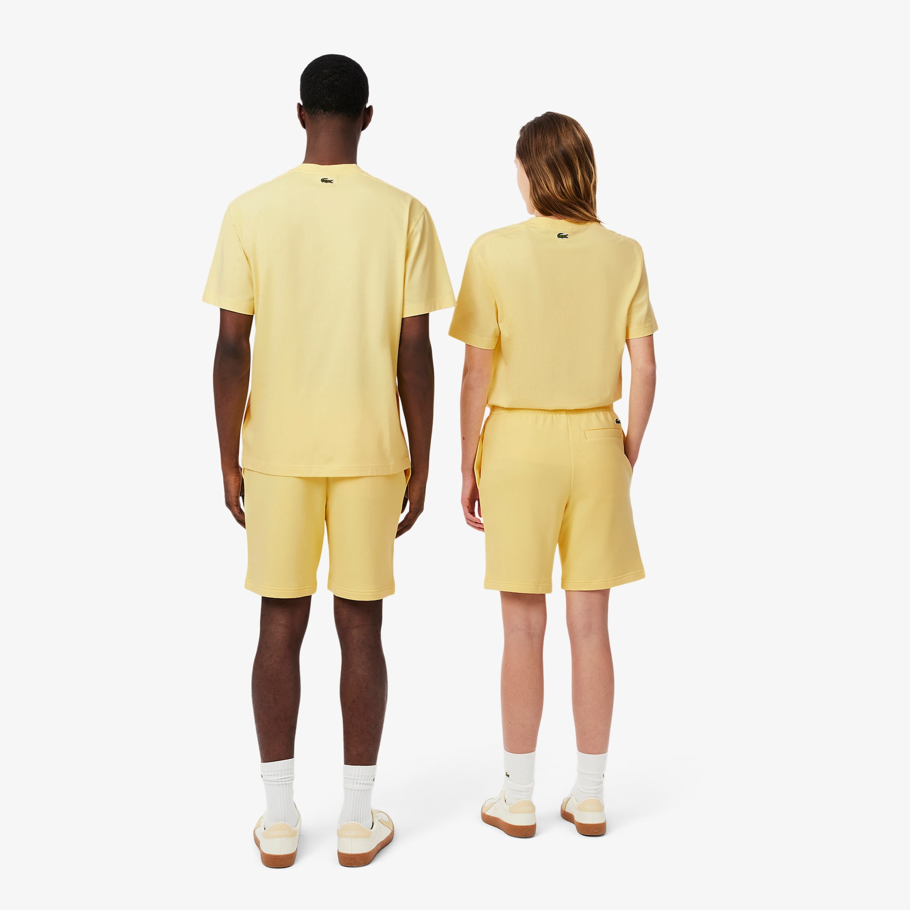 Printed cotton fleece shorts image number 2