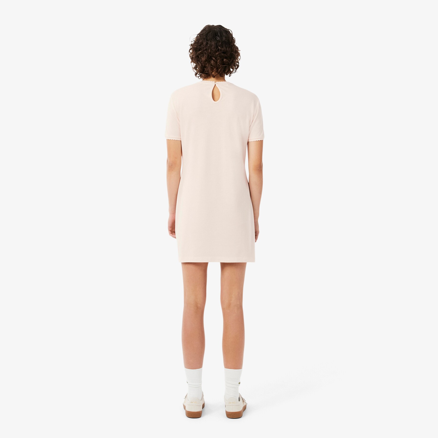 Fluid Scalloped Piqu&eacute; Dress image number 2