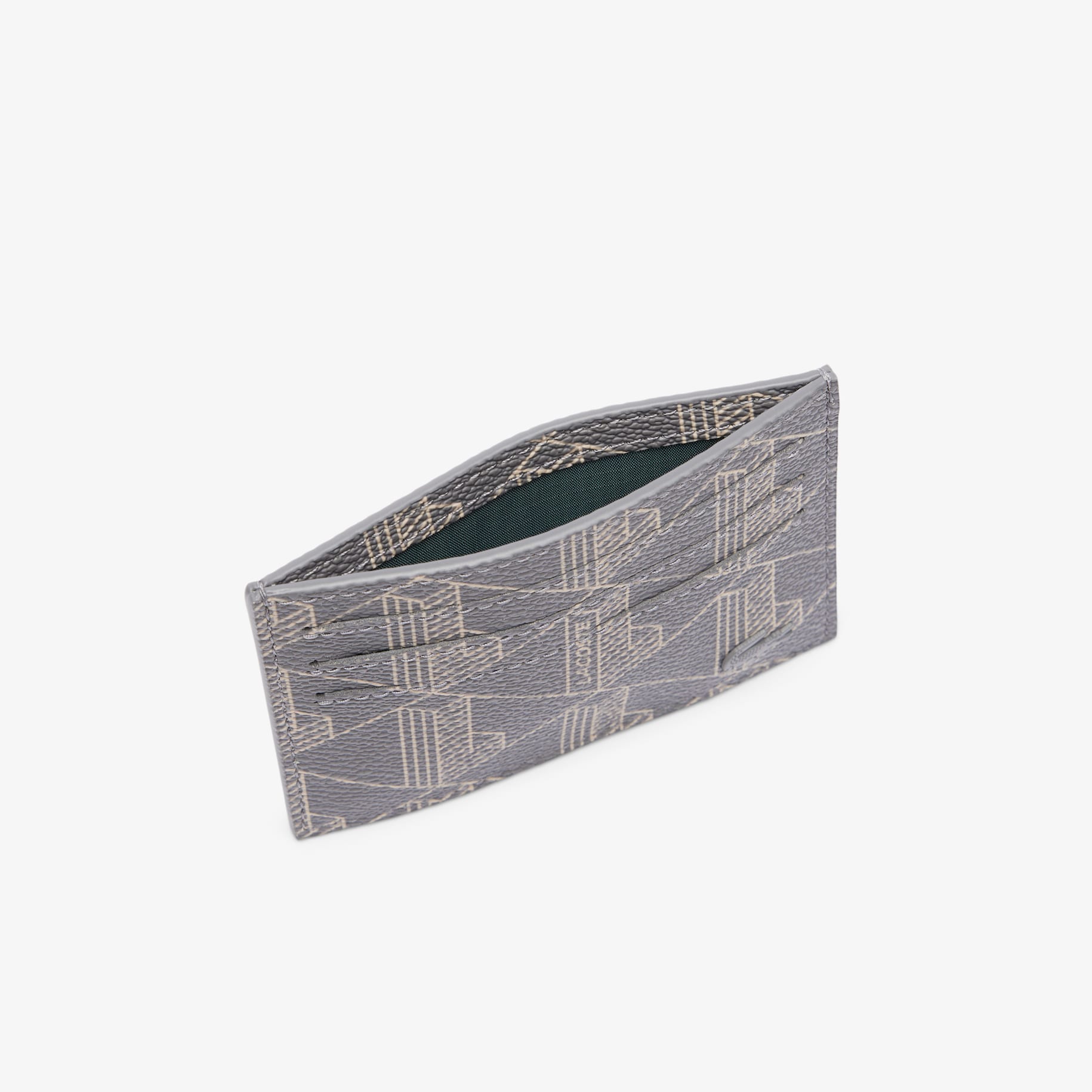Men's The Blend Monogram Print Canvas Card Holder image number 2