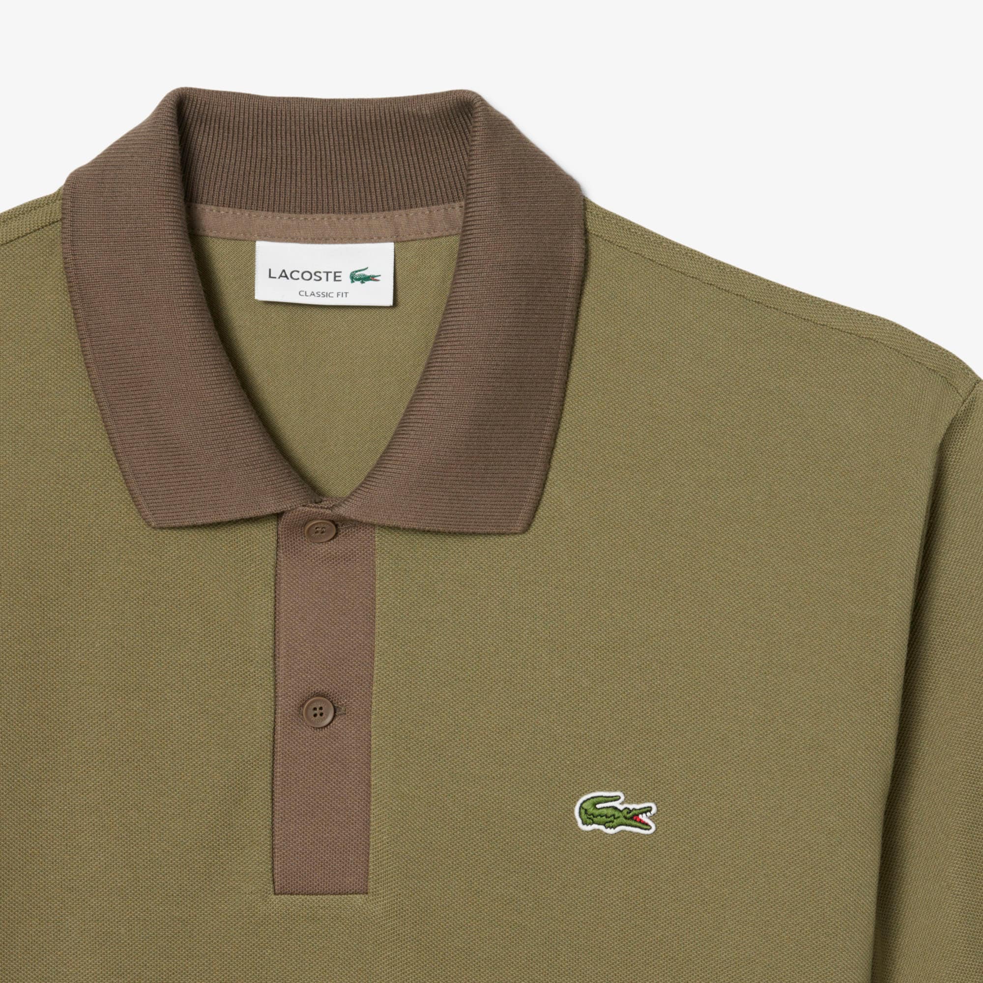 Classic Fit Contrast Collar L.12.12 Polo Shirt image number 4