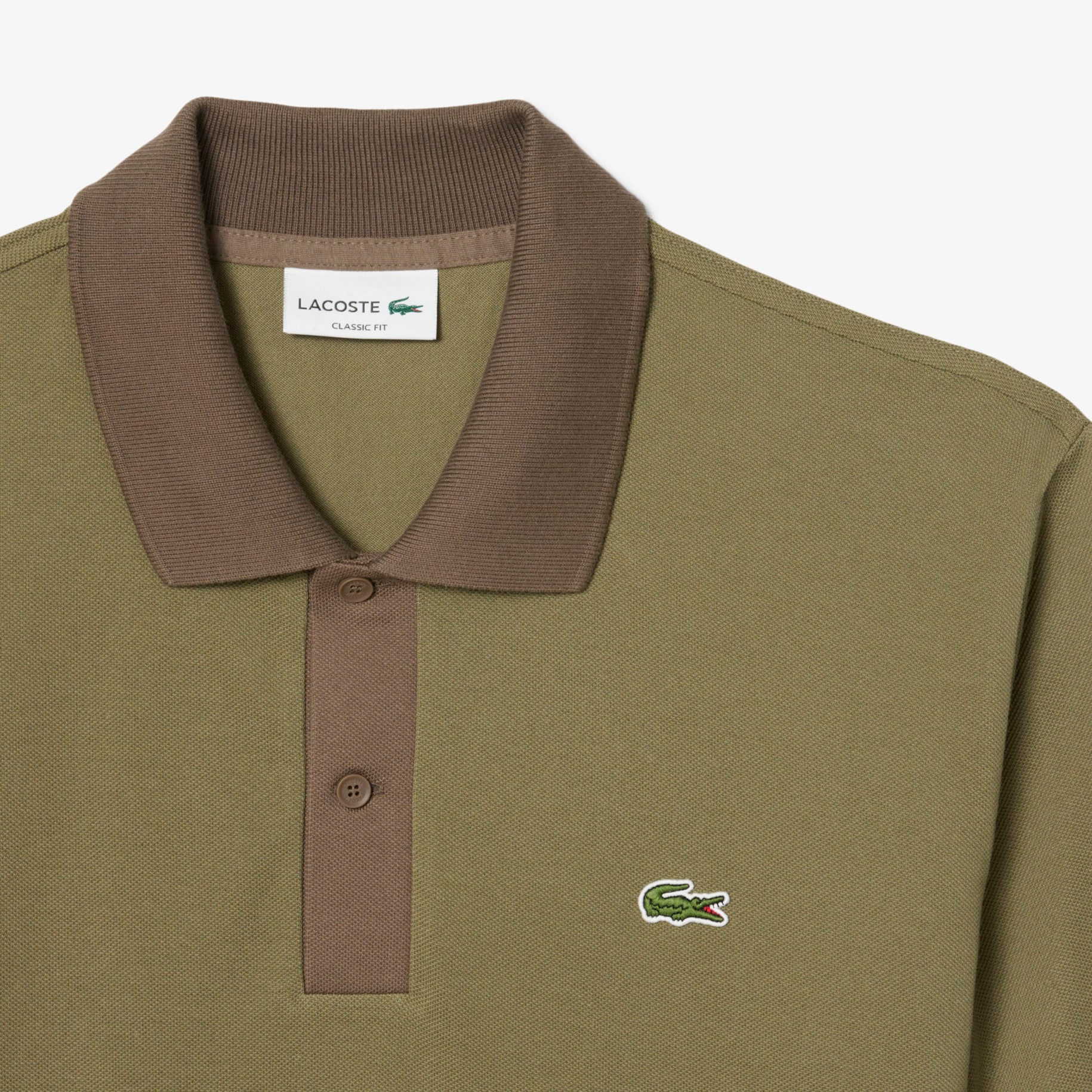 Classic Fit Contrast Collar L.12.12 Polo Shirt image number 4