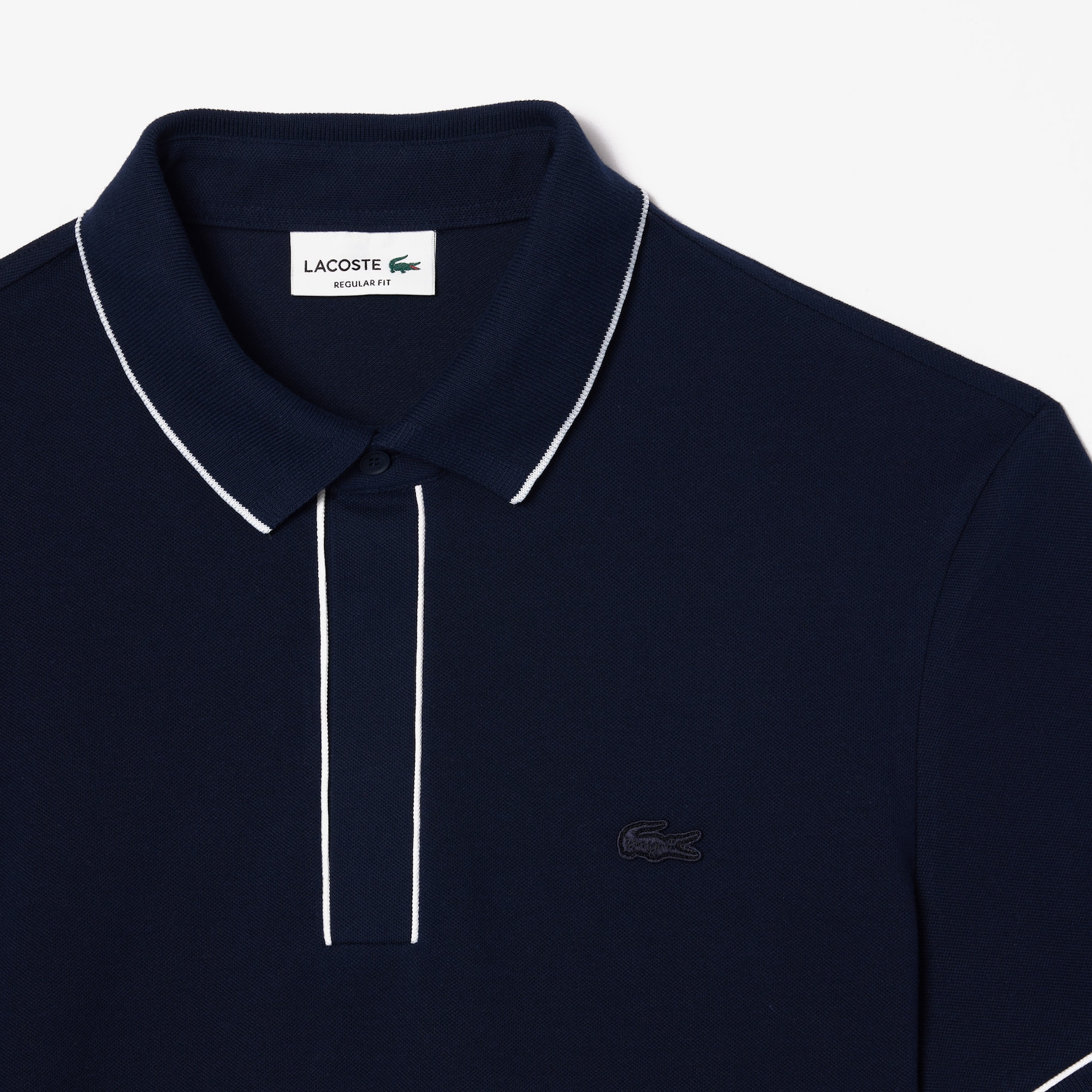 Regular Fit Paris Stretch Piqu&eacute; Polo Shirt image number 4