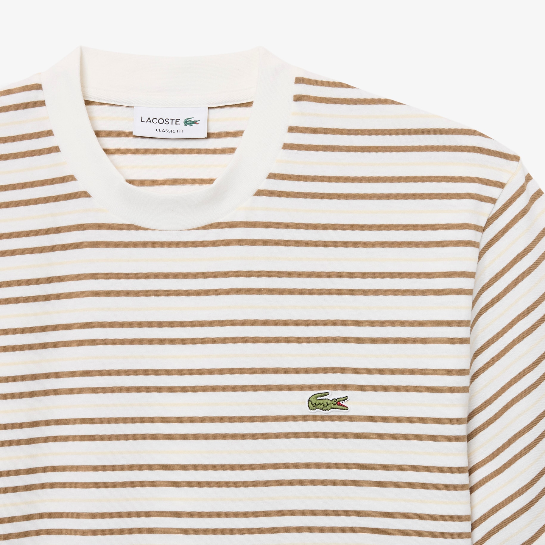 Striped Cotton T-shirt image number 4