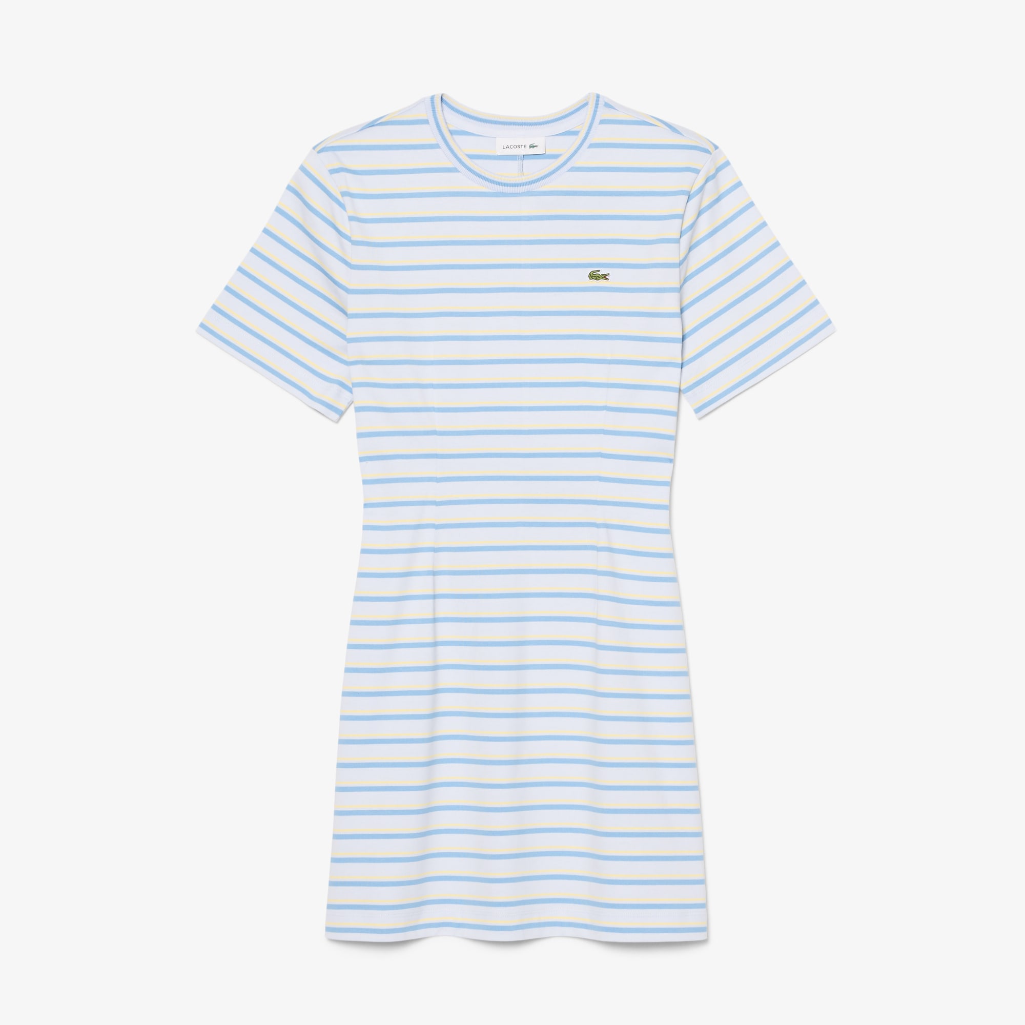 Striped Cotton T-shirt Dress image number 3