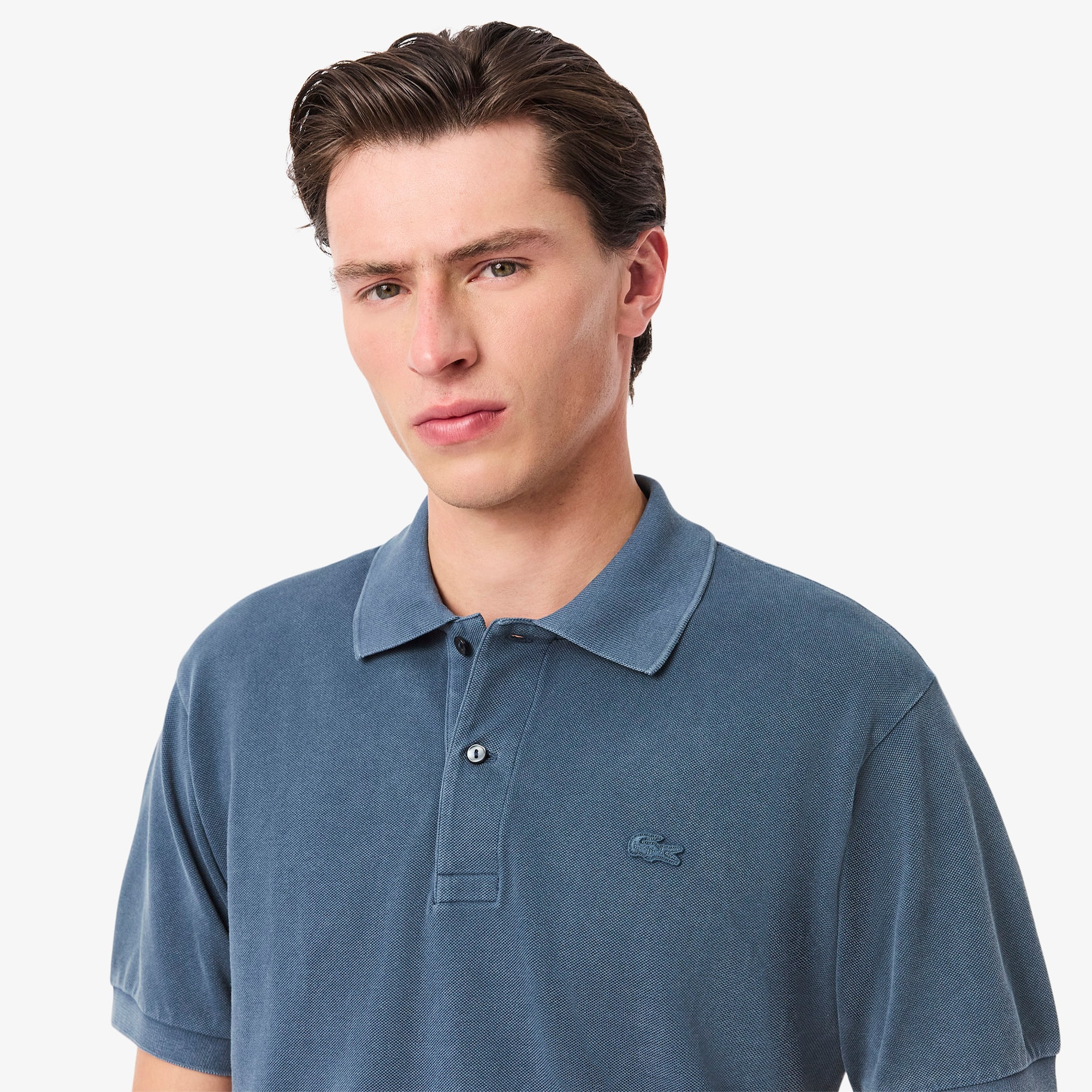 Classic Fit L.12.12 Washed Effect Polo Shirt image number 1