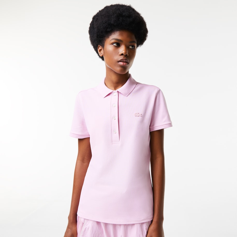 L.12.D Slim Fit Stretch Mini Piqu&eacute; Polo Shirt image number 0