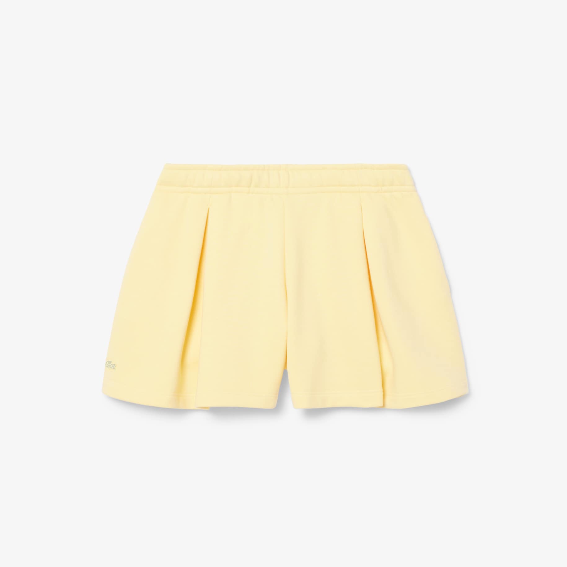 Pleated Fleece Shorts image number 0