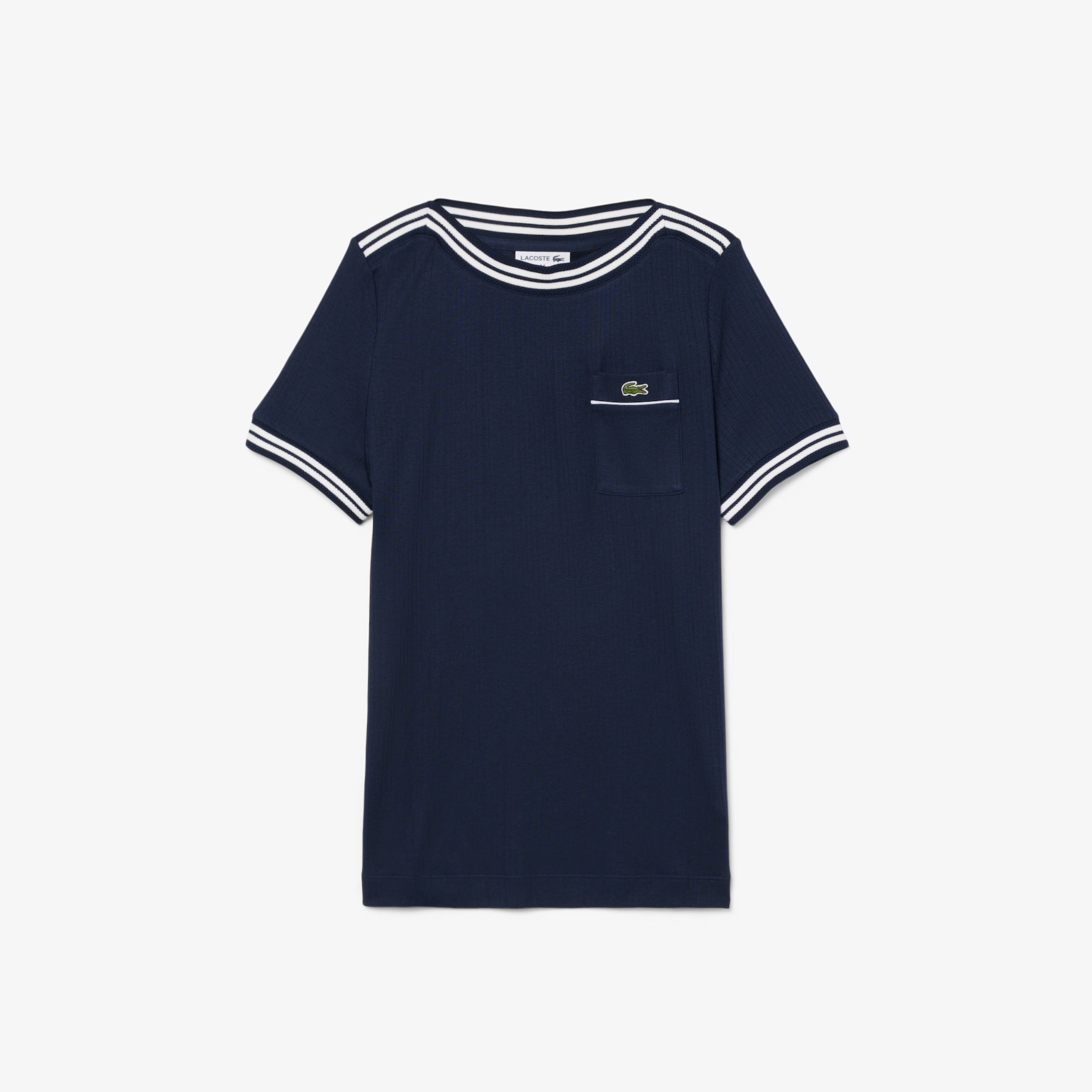 French Made Boat Neck T-shirt image number 3