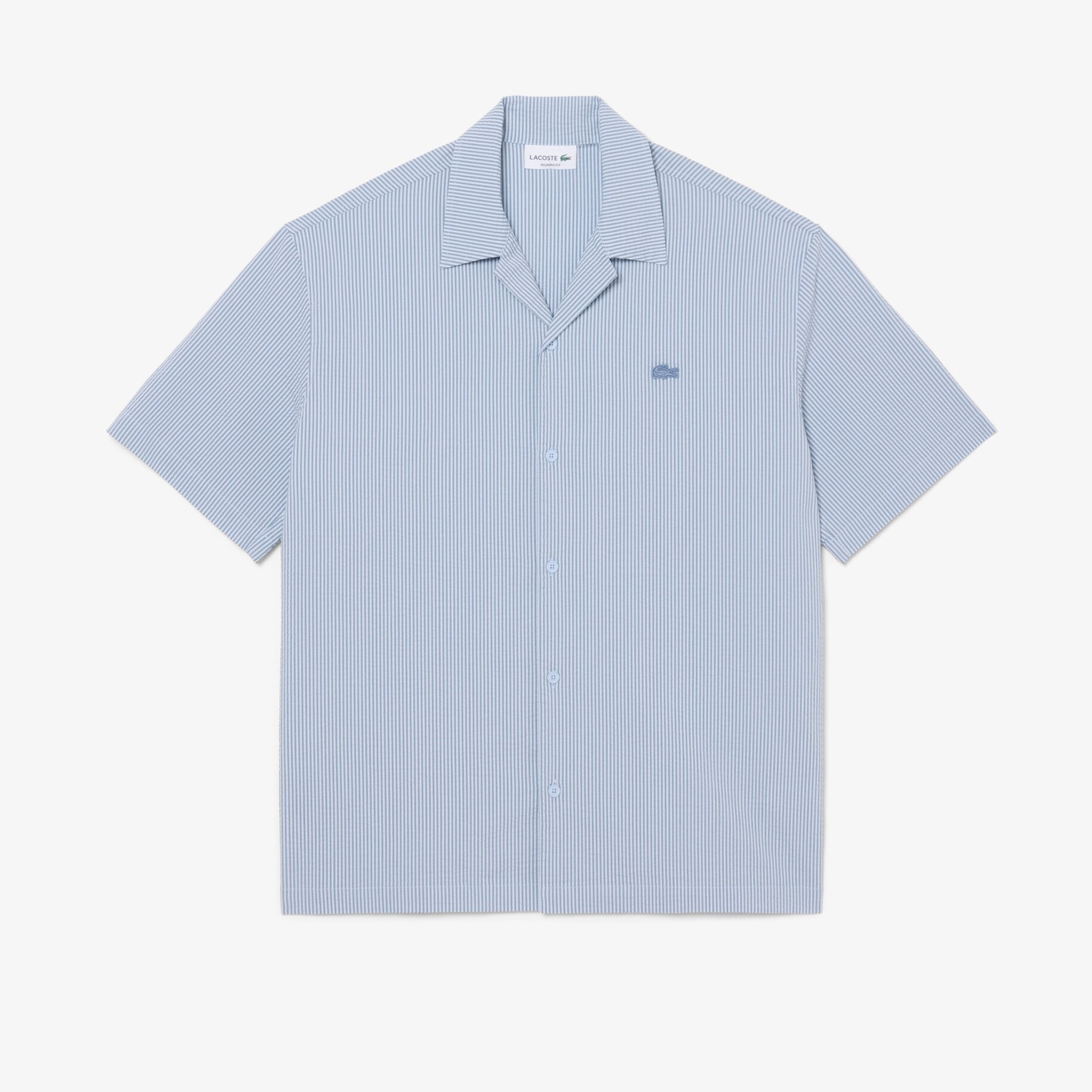 Relaxed Fit Seersucker Shirt image number 3