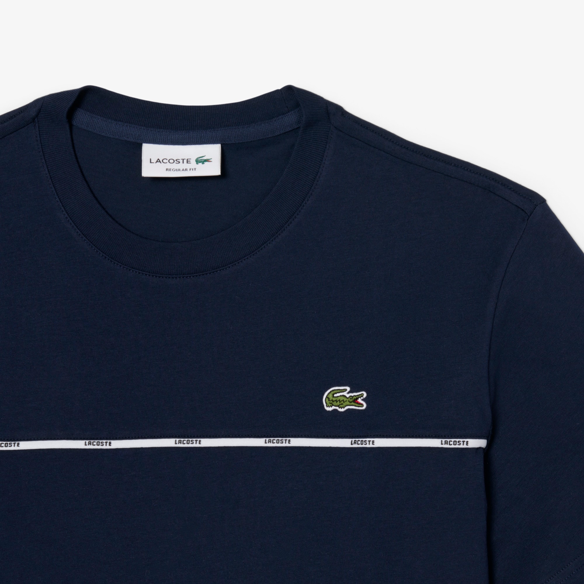 Regular Fit Lacoste Trim T-Shirt image number 4