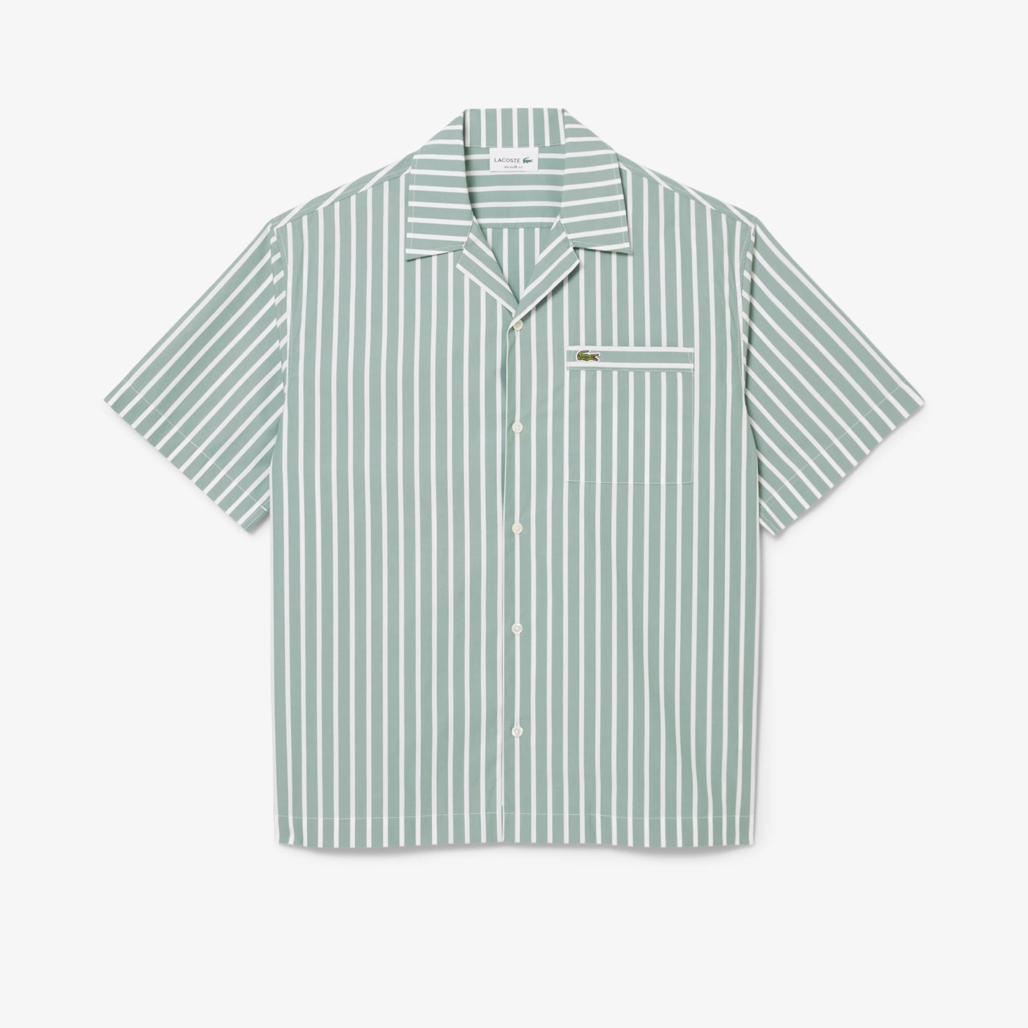 Relaxed Fit Striped Short Sleeved Shirt image number 3