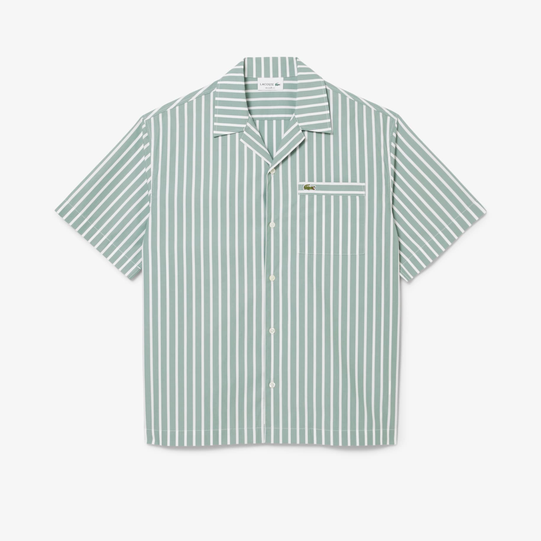 Relaxed Fit Striped Short Sleeved Shirt image number 3