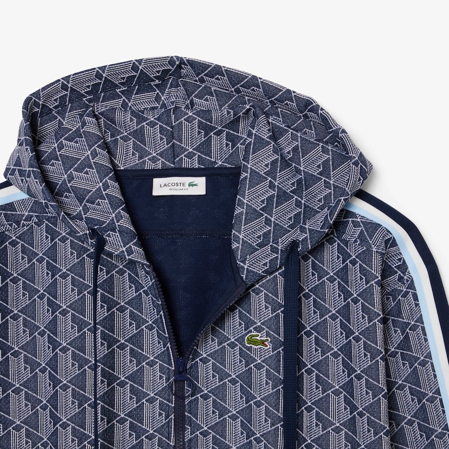 Jacquard Monogram Hoodie image number 4