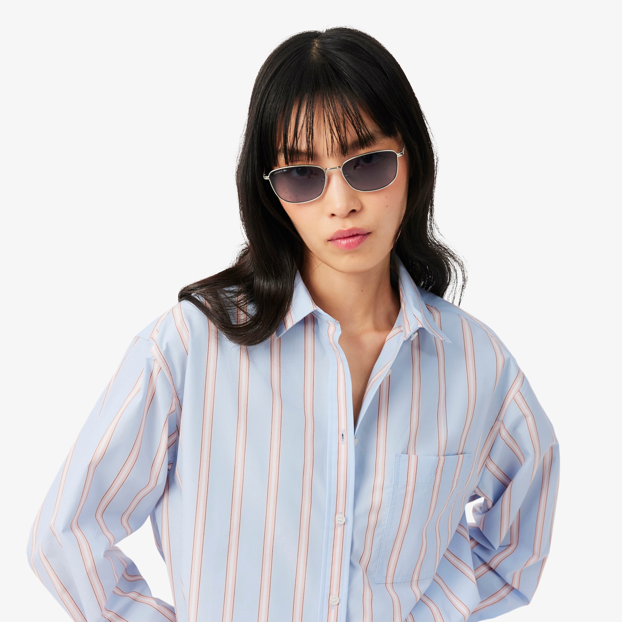 Oversized Cotton Poplin Shirt image number 1